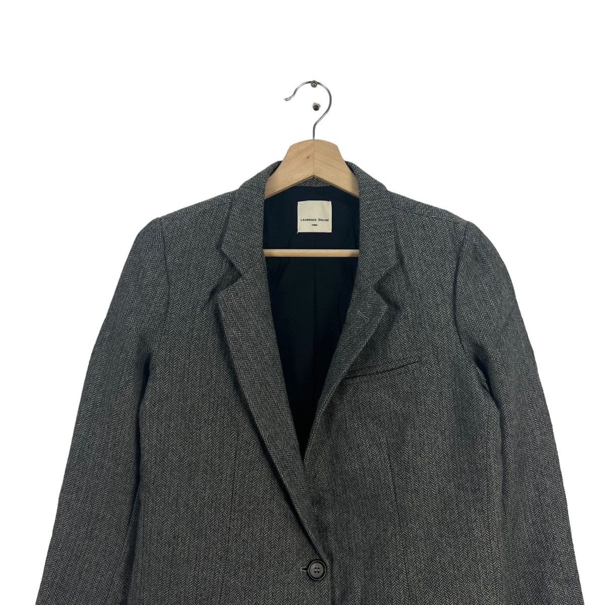 Vintage LAURENCE DOLIGE PARIS MADE IN ITALY COATS JACKET Size S / US 4 / IT 40 - 4 Thumbnail