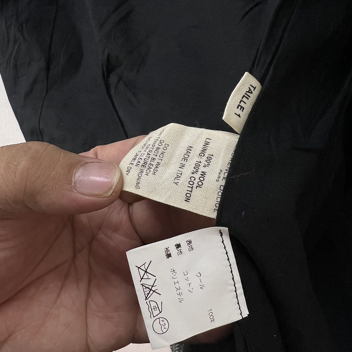 Vintage LAURENCE DOLIGE PARIS MADE IN ITALY COATS JACKET Size S / US 4 / IT 40 - 11 Thumbnail