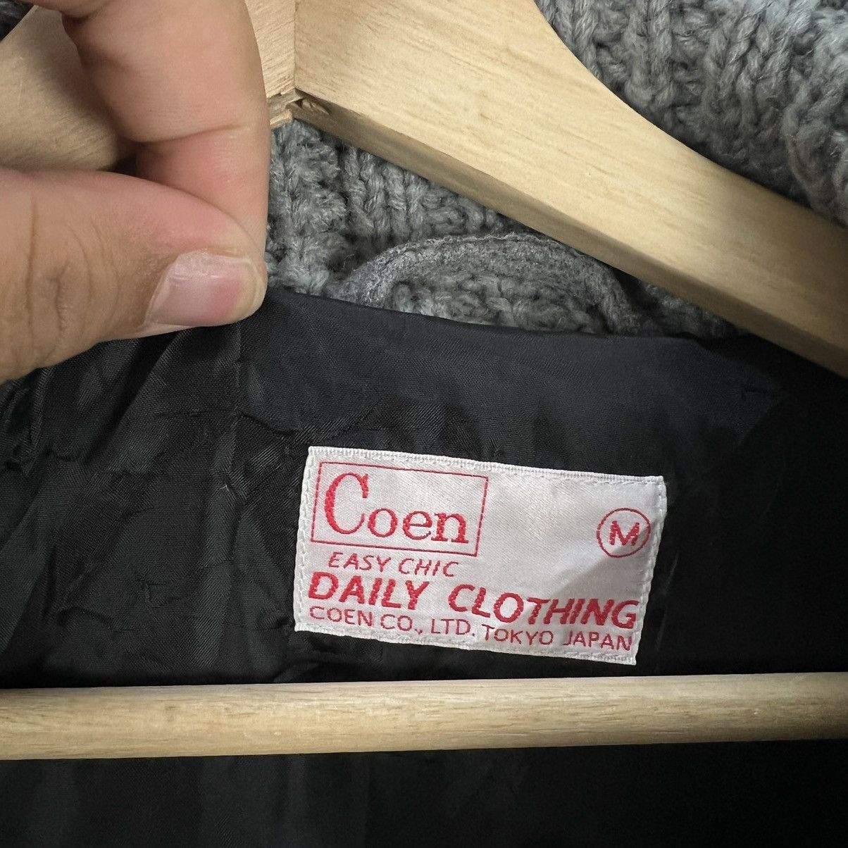 Japanese Brand VINTAGE VARSITY JACKET COEN JAPAN Size M / US 6-8 / IT 42-44 - 10 Thumbnail