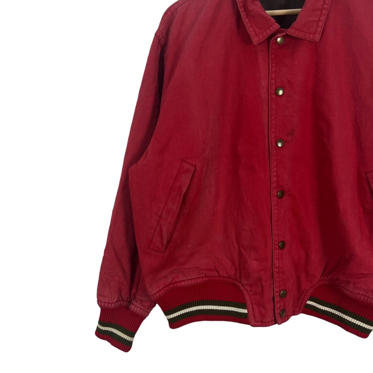 Japanese Brand VINTAGE REVERSIBLE BOMBER JACKET ATELIER SAB BIG LOGO Size US M / EU 48-50 / 2 - 4 Thumbnail