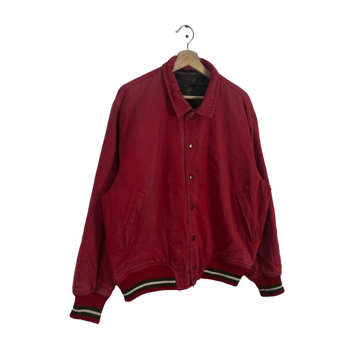 Japanese Brand VINTAGE REVERSIBLE BOMBER JACKET ATELIER SAB BIG LOGO Size US M / EU 48-50 / 2 - 3 Thumbnail