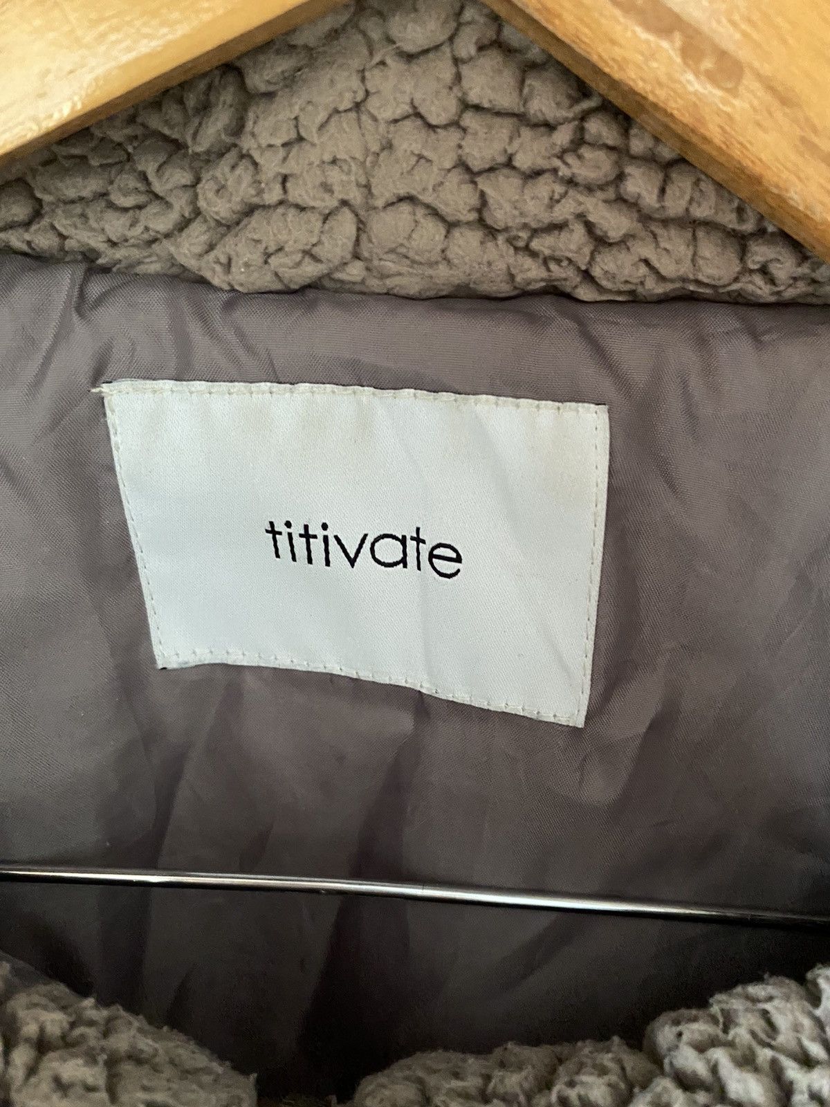 Japanese Brand 🇯🇵titivate Fleece Jacket Titop designer undercover style Size US M / EU 48-50 / 2 - 5 Thumbnail