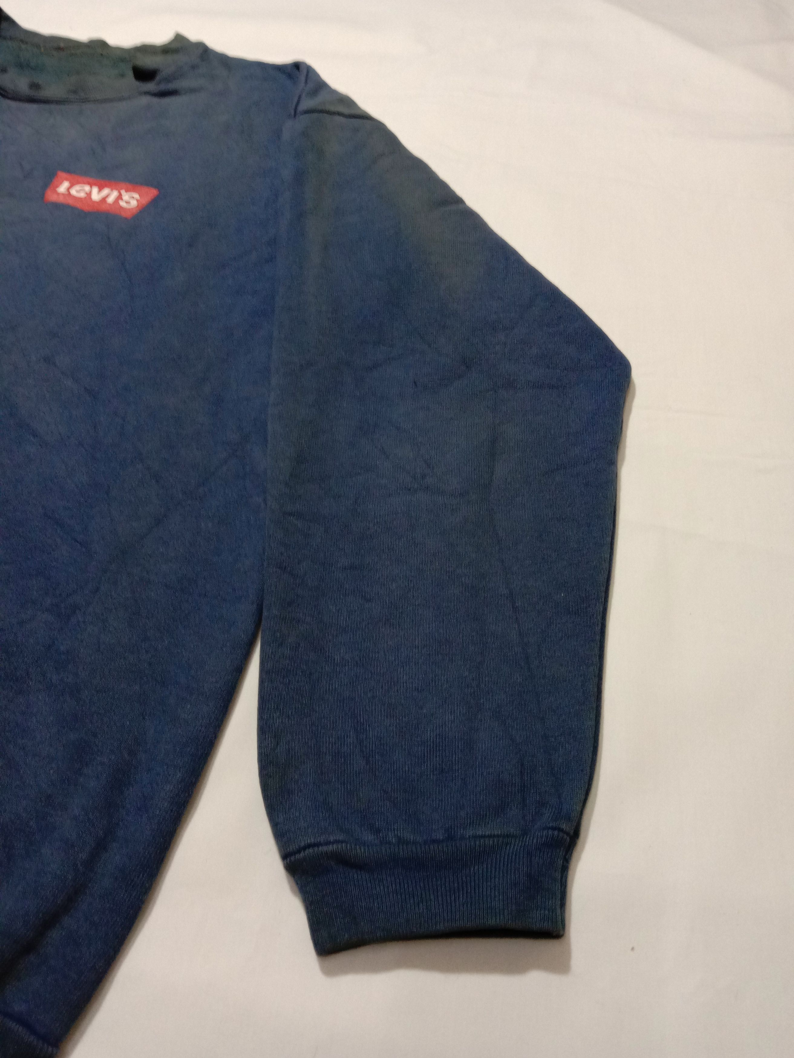 Designer × Levi's LEVI'S Blue Sweatshirt Spell Out Logo Size US M / EU 48-50 / 2 - 4 Thumbnail
