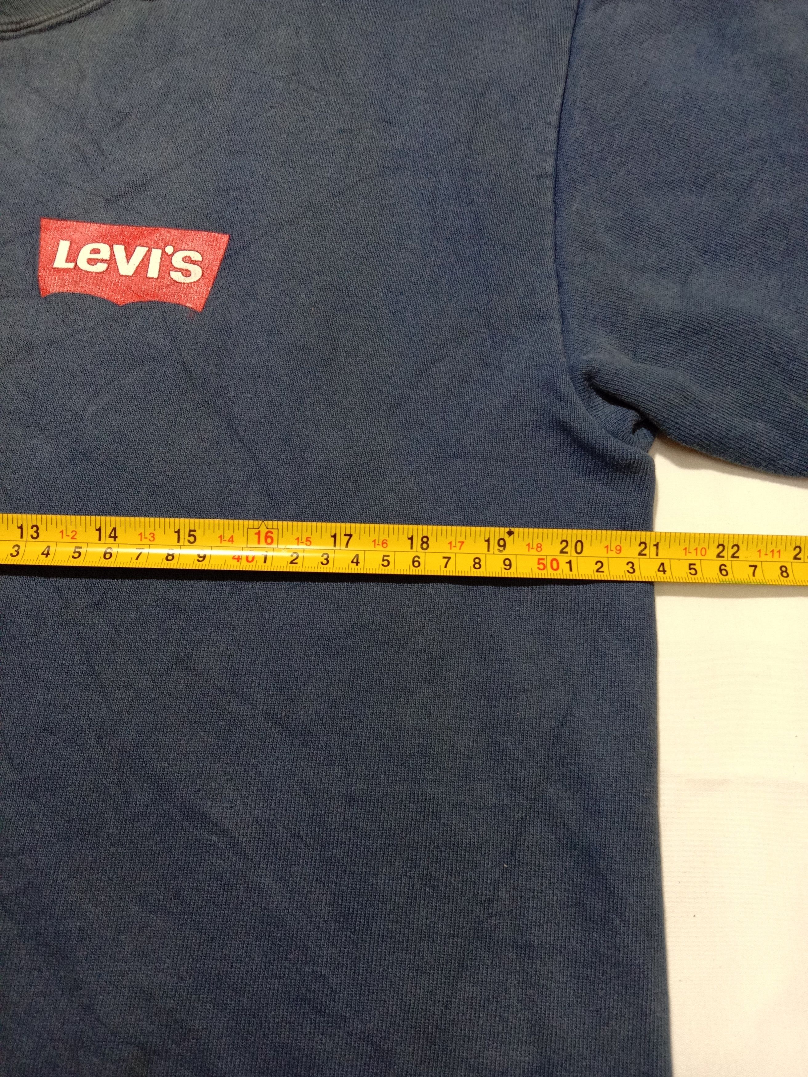 Designer × Levi's LEVI'S Blue Sweatshirt Spell Out Logo Size US M / EU 48-50 / 2 - 8 Thumbnail