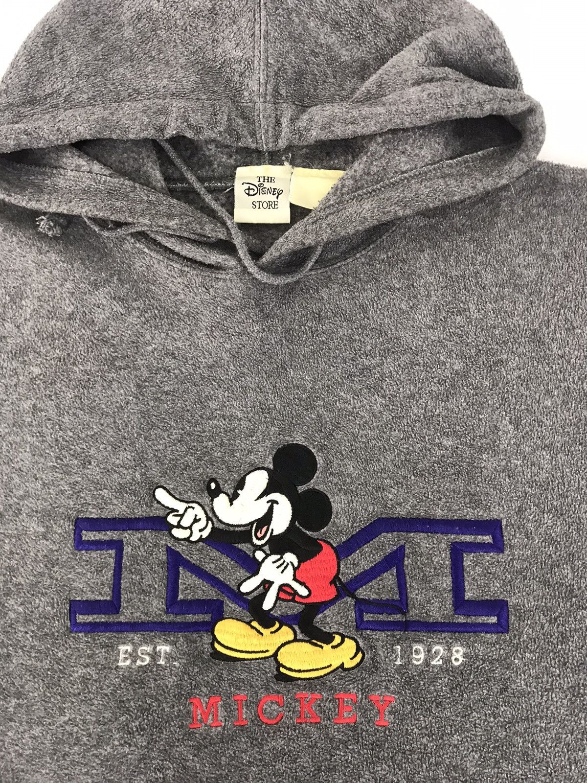 Mickey Mouse Y2k Mickey Mouse Fleece Sweatshirt Hoodie Pull Over Size XL Size US M / EU 48-50 / 2 - 4 Thumbnail