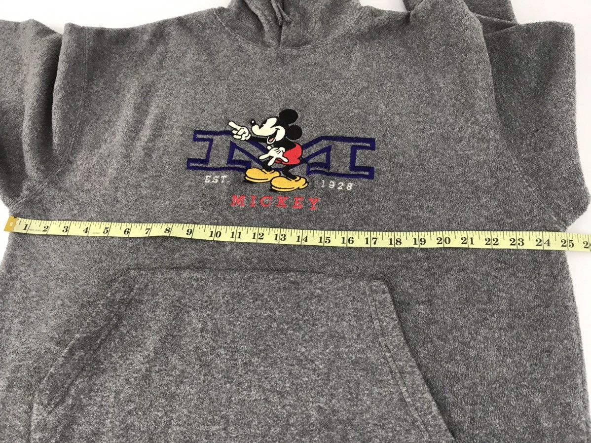 Mickey Mouse Y2k Mickey Mouse Fleece Sweatshirt Hoodie Pull Over Size XL Size US M / EU 48-50 / 2 - 8 Thumbnail