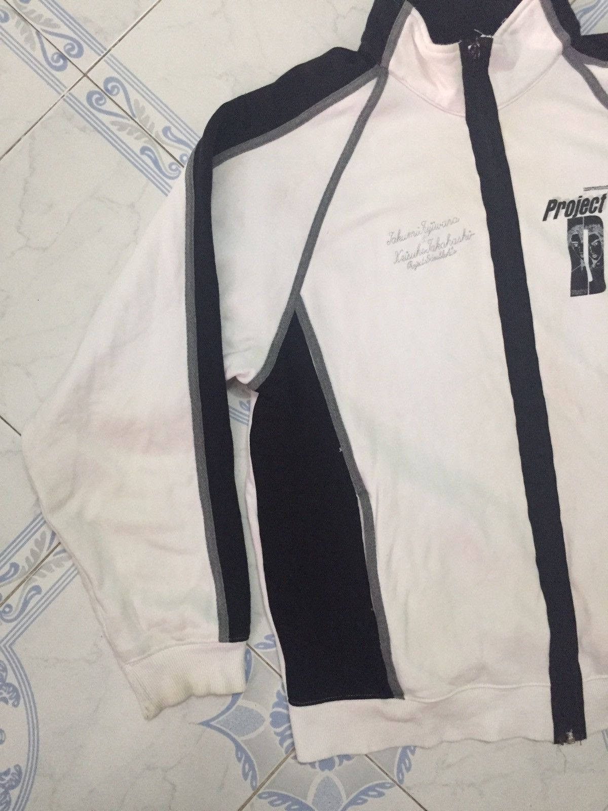 Anime Project D Anime Initial D Zipper Sweater Jacket Size US M / EU 48-50 / 2 - 2 Thumbnail