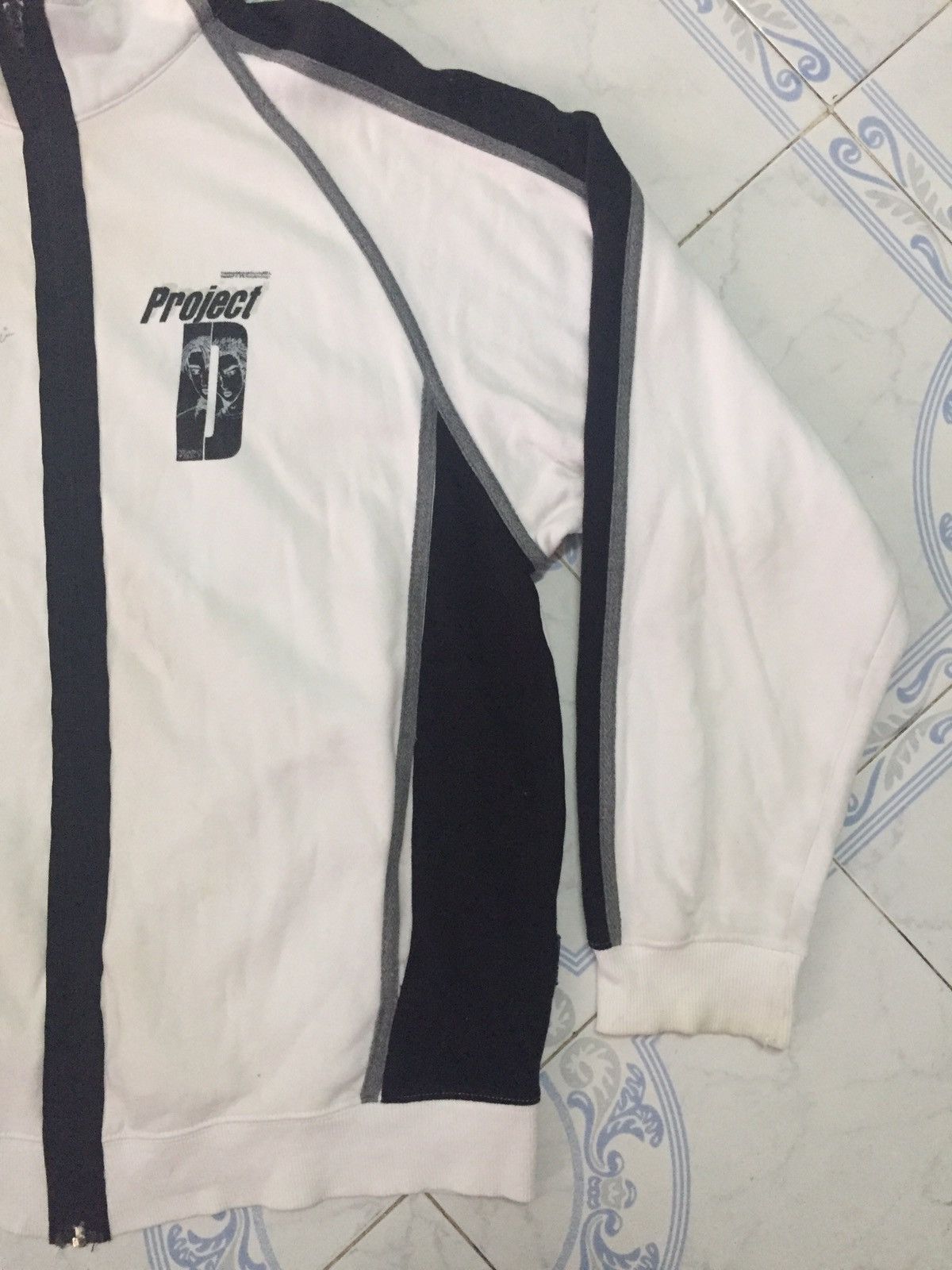 Anime Project D Anime Initial D Zipper Sweater Jacket Size US M / EU 48-50 / 2 - 3 Thumbnail