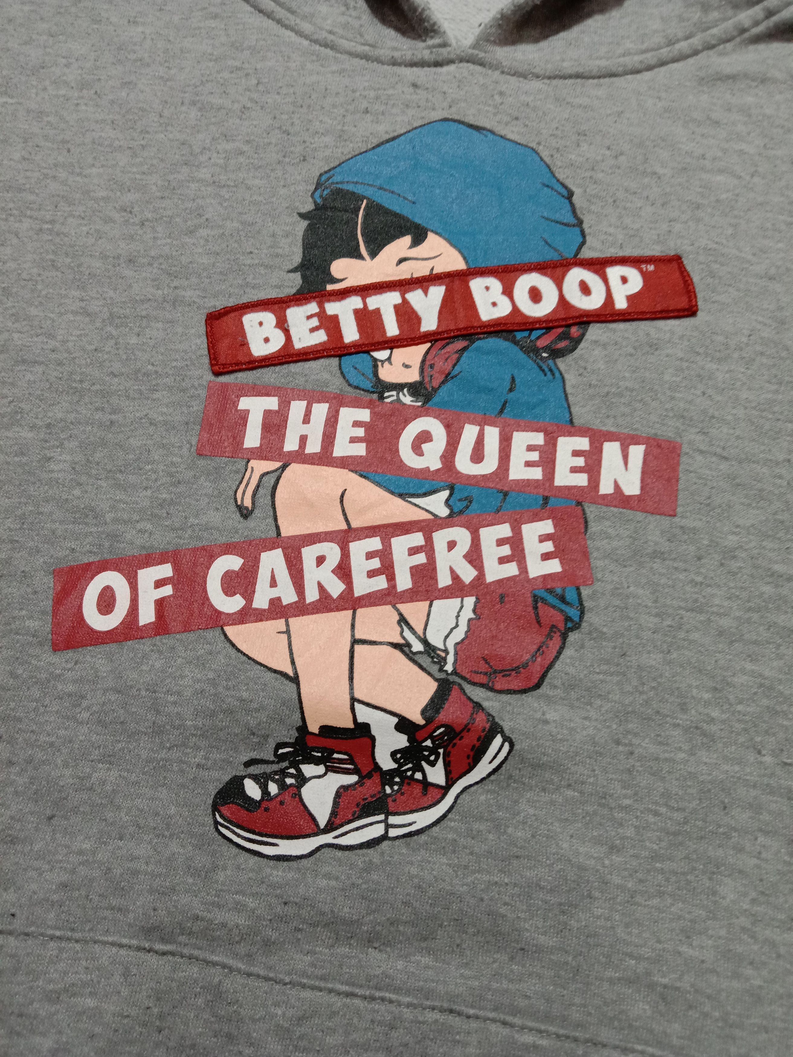 Cartoon Network Betty Boop Hoodies Pull Over Nice Print Cartoon Movie Size XL / US 12-14 / IT 48-50 - 2 Thumbnail
