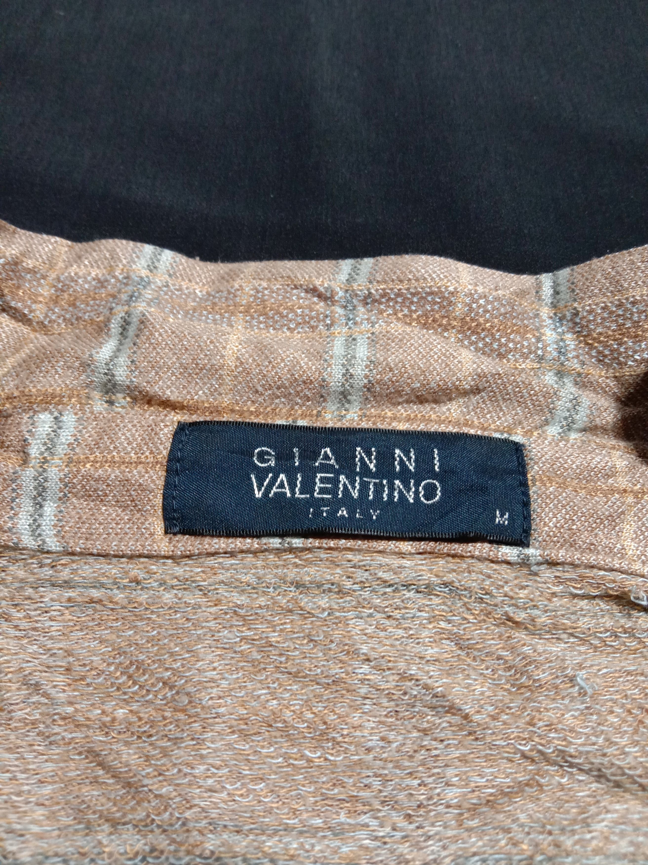 Valentino × Vintage Vintage Gianni Valentino polo long sleeve embroidered Logo Size US S / EU 44-46 / 1 - 4 Thumbnail