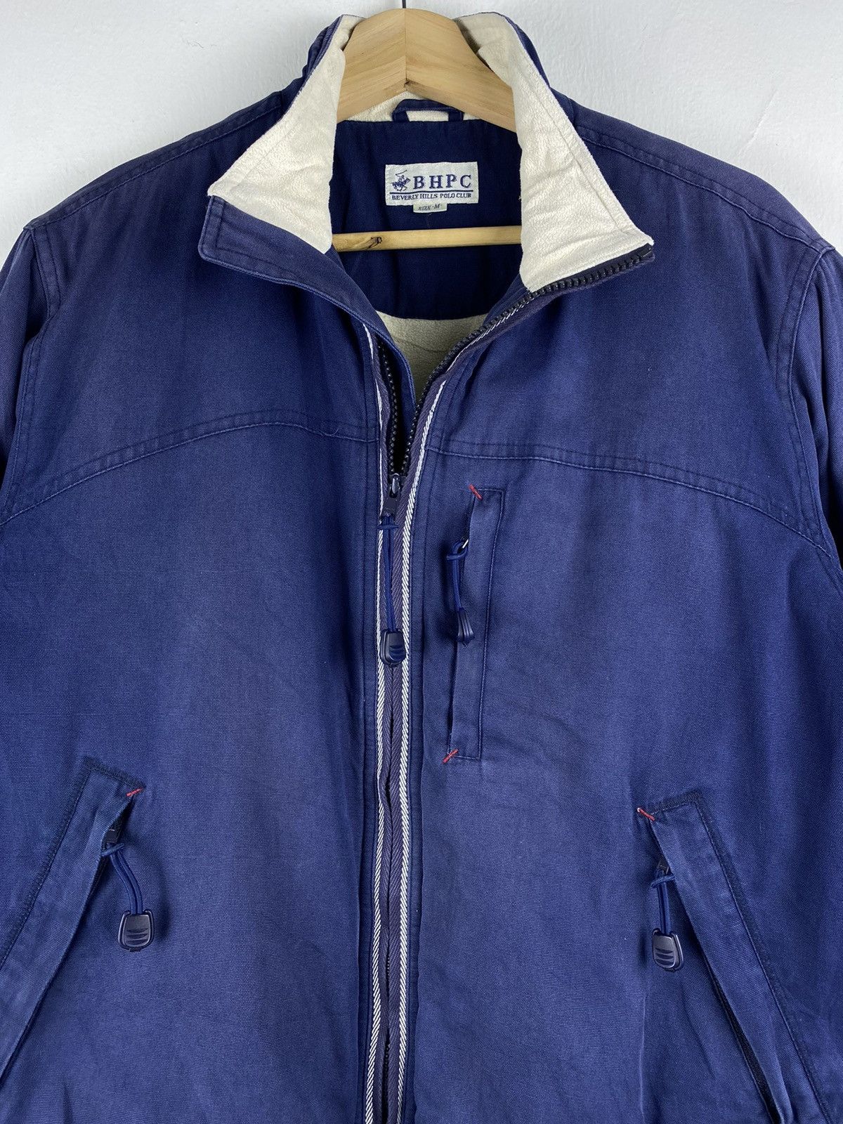 Beverly Hills Polo Club GONE 🔥 Vintage Beverly Hills Polo Club Zip Up Bomber Jacket Size US M / EU 48-50 / 2 - 3 Thumbnail