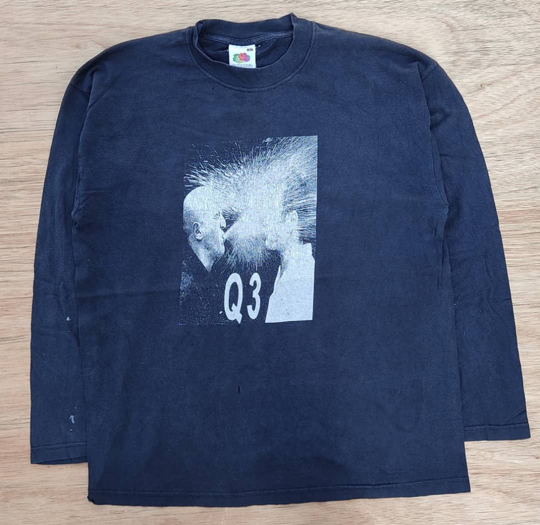 Fruit Of The Loom × Vintage vintage tee Q3 A38 Size US L / EU 52-54 / 3 - 1 Thumbnail