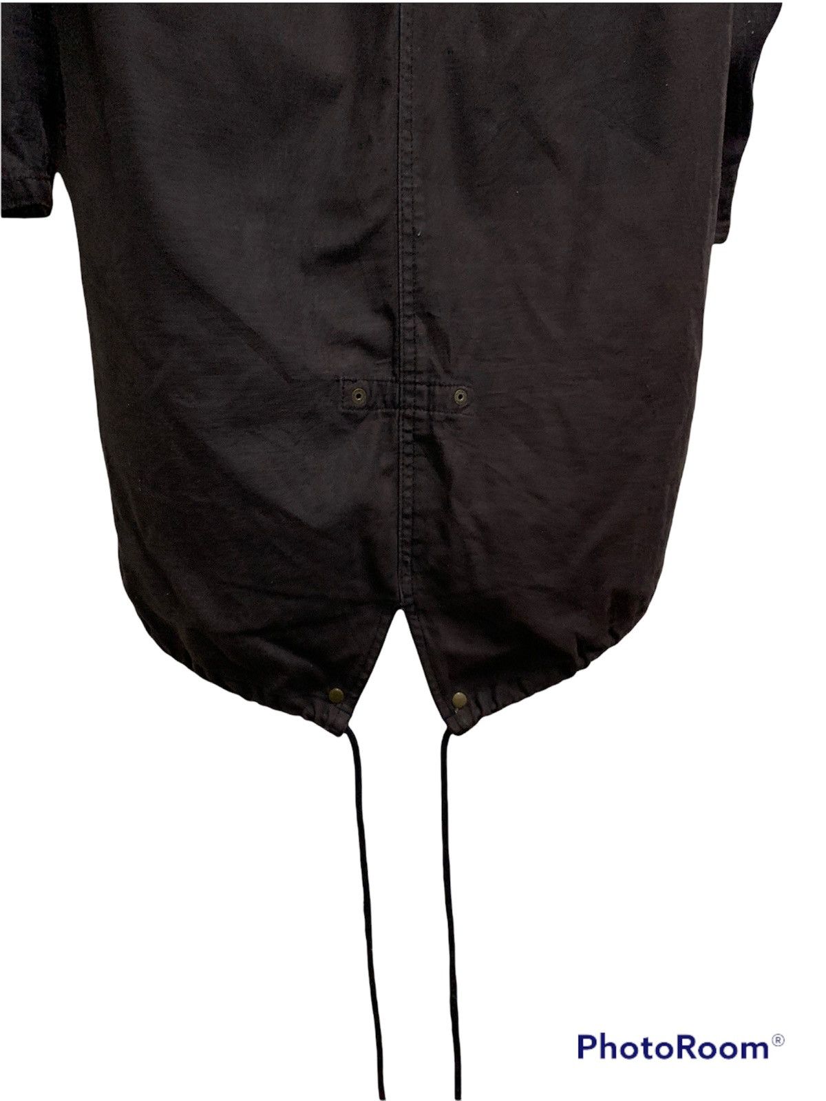 Parka London The Soloist “Anti War” Embroidered FishTail Black Wash Parka Size US M / EU 48-50 / 2 - 7 Thumbnail