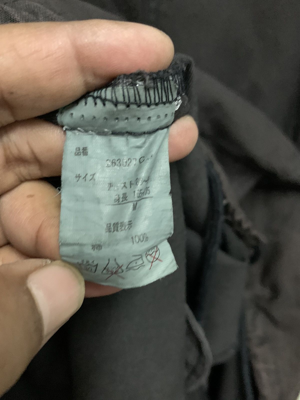 Parka London The Soloist “Anti War” Embroidered FishTail Black Wash Parka Size US M / EU 48-50 / 2 - 10 Thumbnail