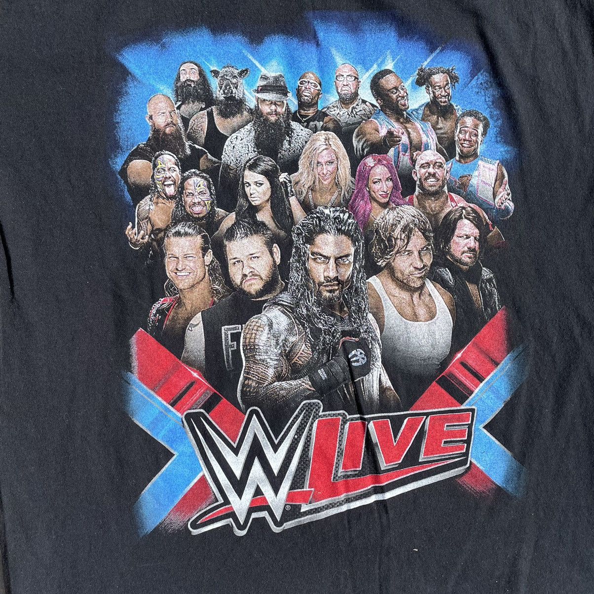 WWE Vintage WWE T-shirts We-Live 00s Big Logo Y2K Streetwear Size US XL / EU 56 / 4 - 5 Thumbnail