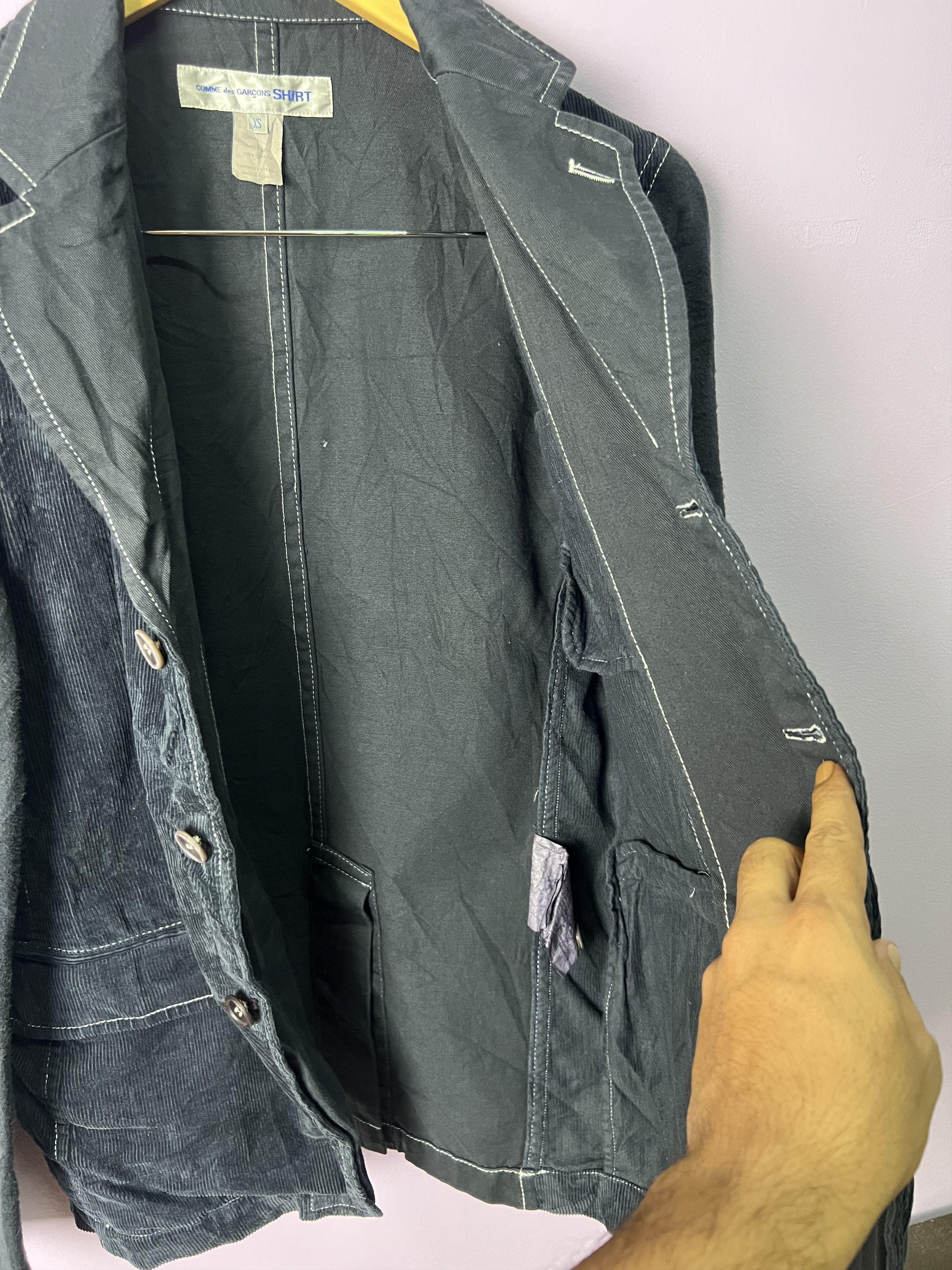 Comme des Garcons 🔥Comme Des Garçons Shirt Light Jackets Size US S / EU 44-46 / 1 - 12 Thumbnail