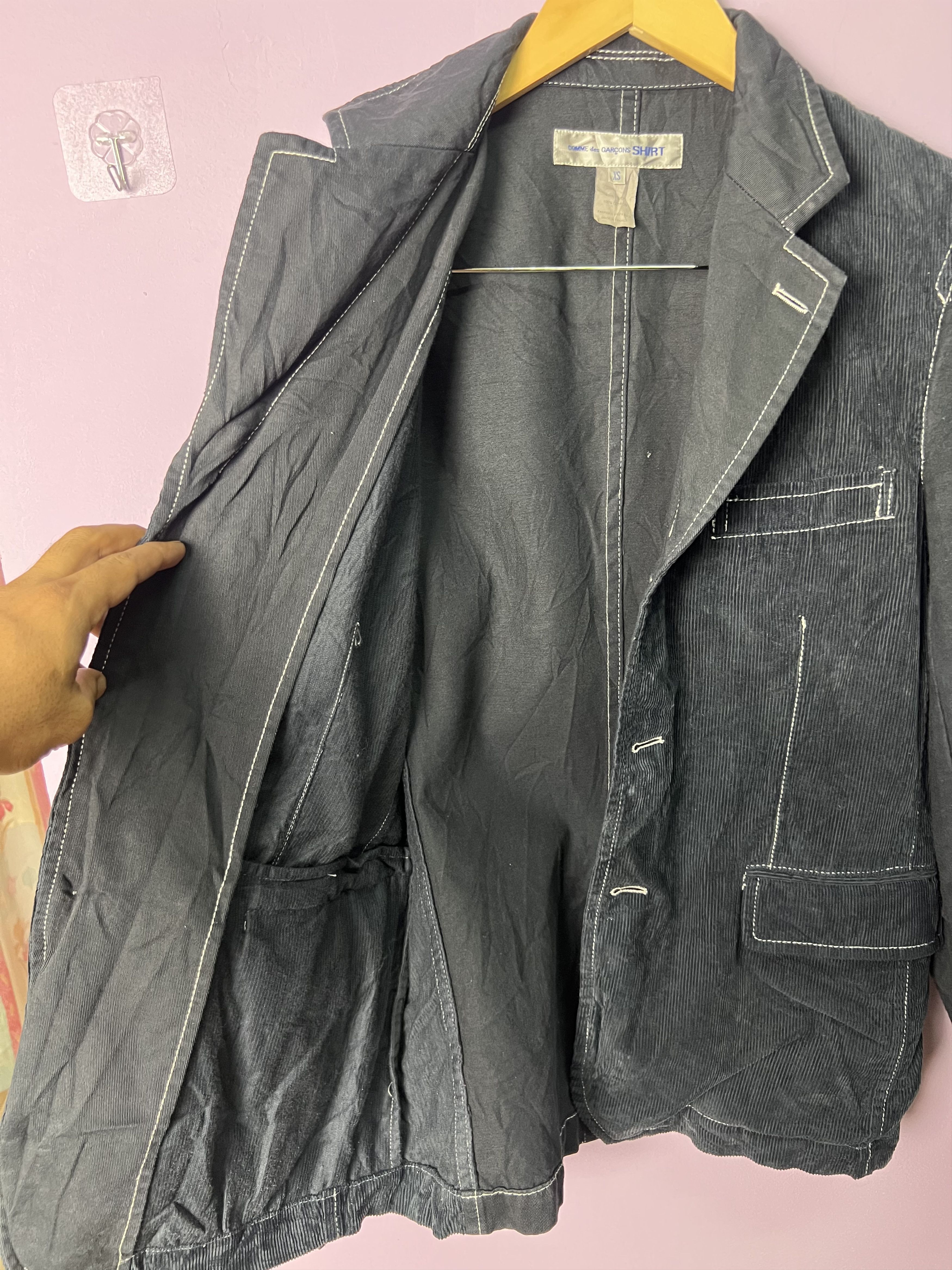 Comme des Garcons 🔥Comme Des Garçons Shirt Light Jackets Size US S / EU 44-46 / 1 - 10 Thumbnail