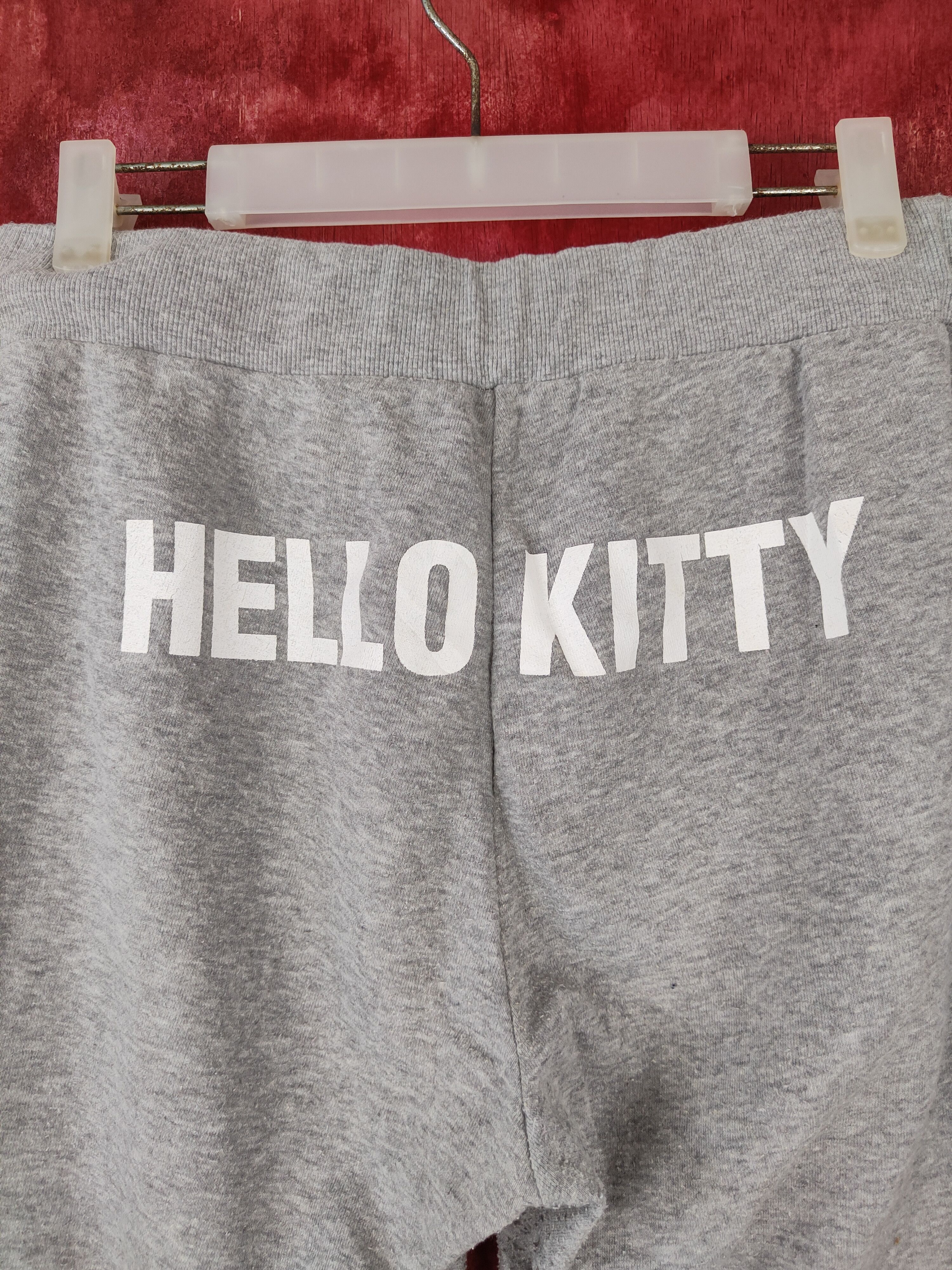 Anime × Japanese Brand Hello Kitty Gray vintage Sweatpants #S565 Size 34" / US 12 / IT 48 - 2 Thumbnail