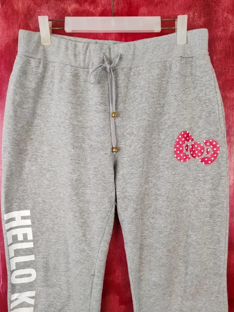 Anime × Japanese Brand Hello Kitty Gray vintage Sweatpants #S565 Size 34" / US 12 / IT 48 - 14 Thumbnail