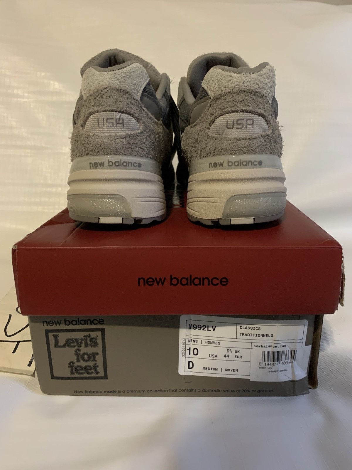 Levi's × Levi's Vintage Clothing × New Balance New Balance/ Levi’s 992 Size US 10 / EU 43 - 12 Thumbnail