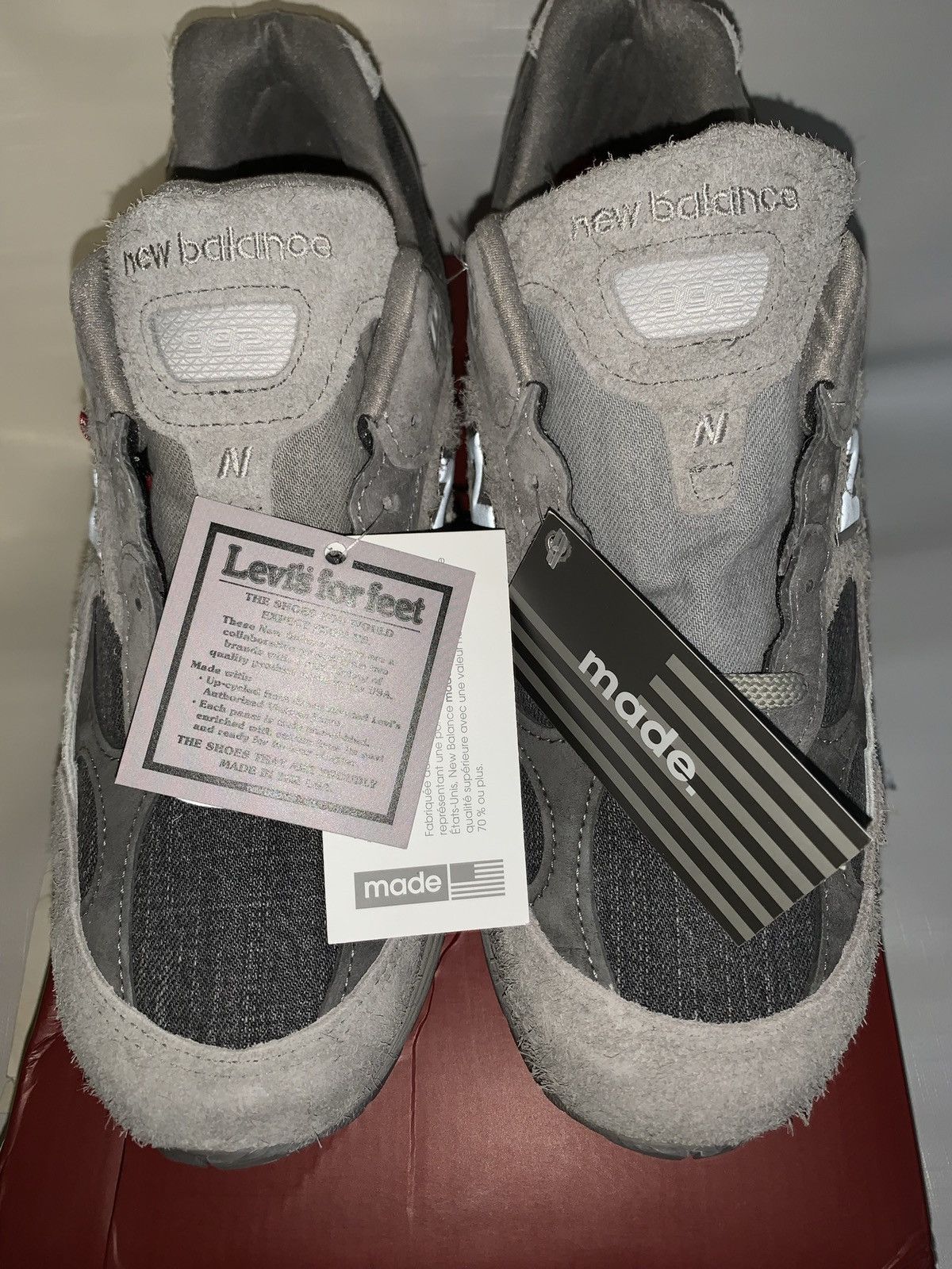 Levi's × Levi's Vintage Clothing × New Balance New Balance/ Levi’s 992 Size US 10 / EU 43 - 14 Thumbnail