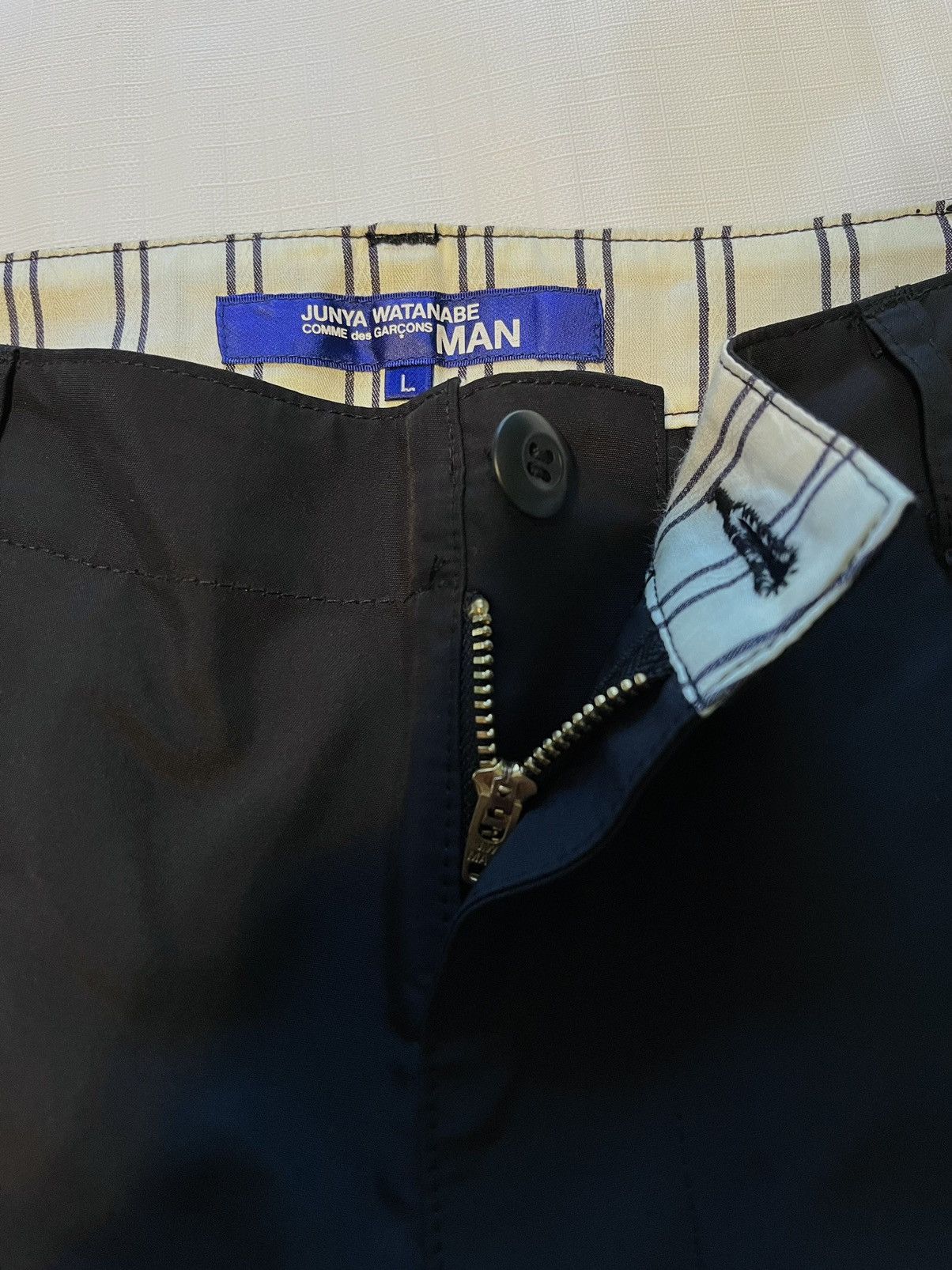 Comme des Garcons × Junya Watanabe Polyester Cargo Pants (AD2018) Size US 35 - 3 Thumbnail