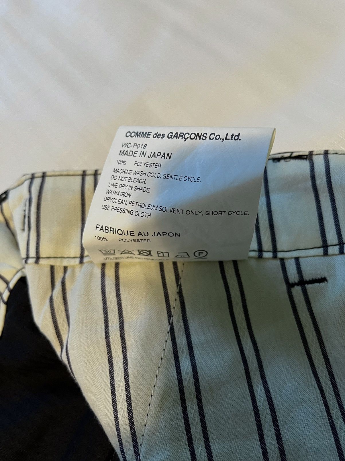 Comme des Garcons × Junya Watanabe Polyester Cargo Pants (AD2018) Size US 35 - 9 Thumbnail