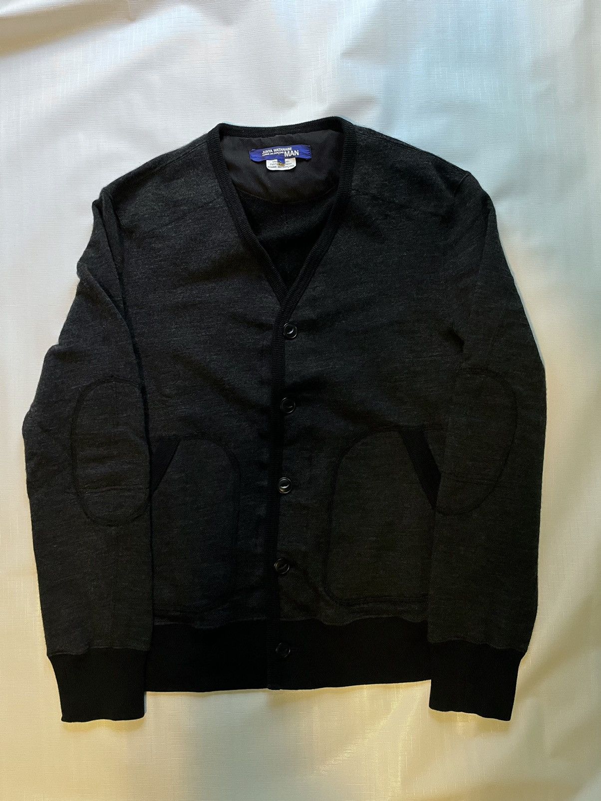 Comme des Garcons × Junya Watanabe Wool Blend Cardigan (AD2018) Size US L / EU 52-54 / 3 - 1 Thumbnail