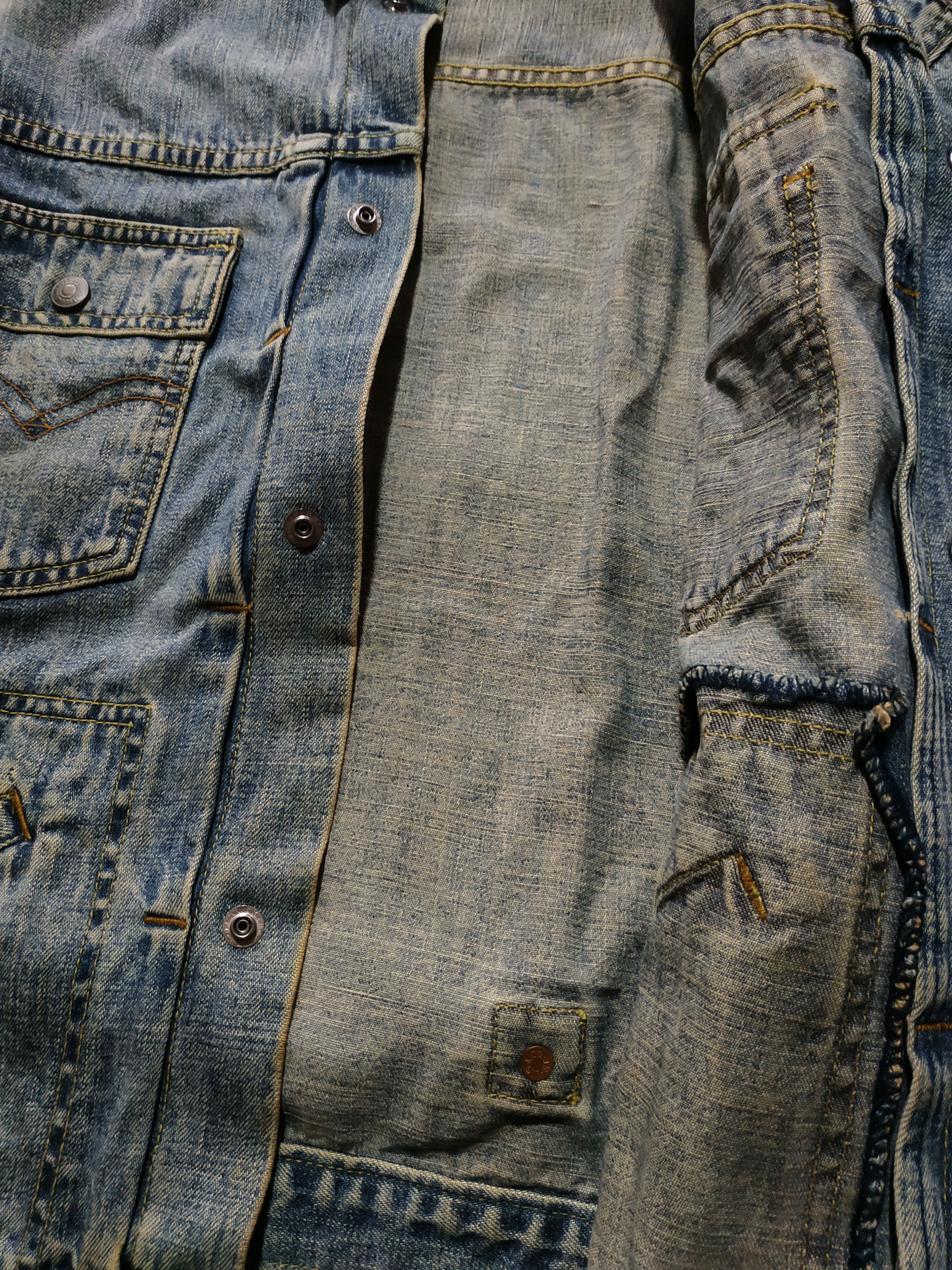 Levi's × Levi's Vintage Clothing × Vintage Vintage Levi's Western Wear Denim Jacket Size US L / EU 52-54 / 3 - 3 Thumbnail