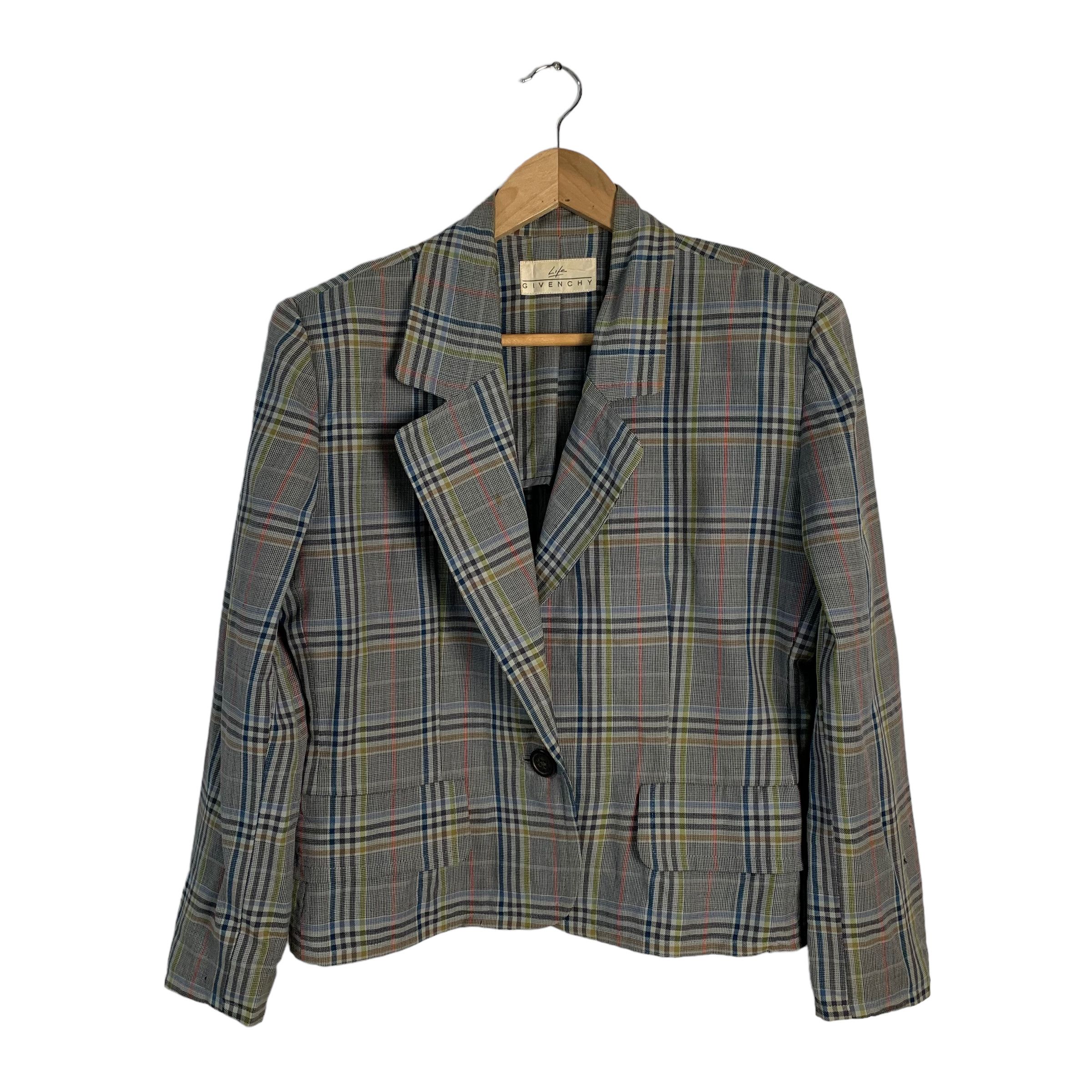 Givenchy Givenchy Life Checkered Women Jacket Size M / US 6-8 / IT 42-44 - 1 Thumbnail