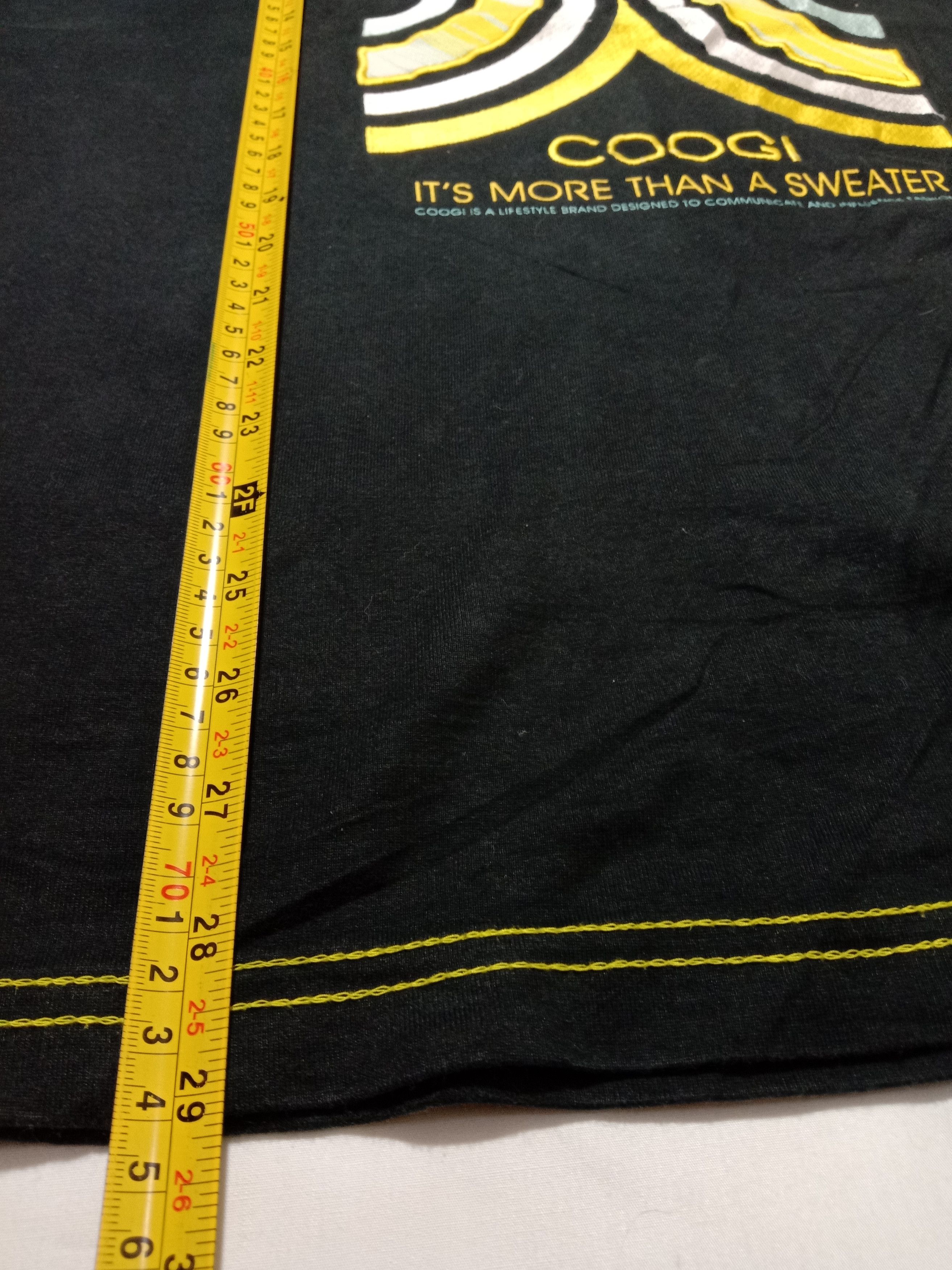 Coogi Coogi Its More Than a Sweater Black Tee Embroidery Logo Size US L / EU 52-54 / 3 - 5 Thumbnail