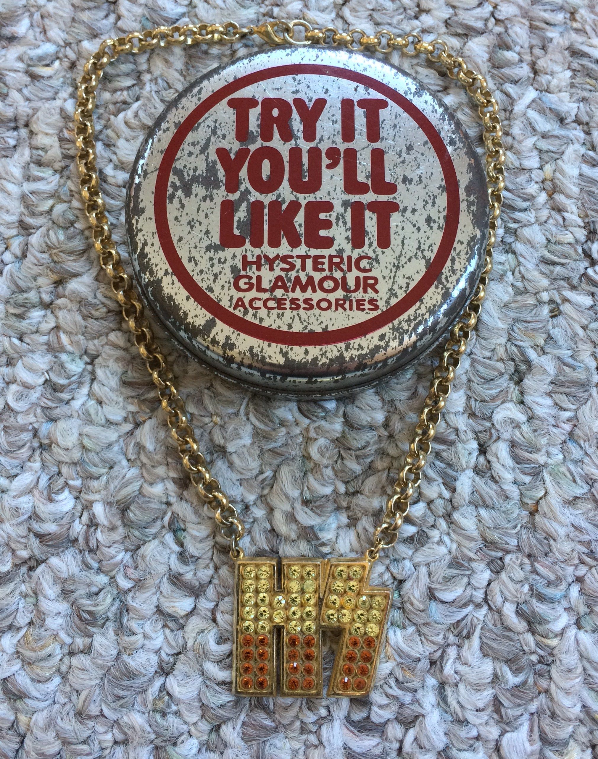 Hysteric Glamour Hysteric Glamour Kiss-Inspired Swarovski Necklace + Case Size ONE SIZE - 2 Thumbnail