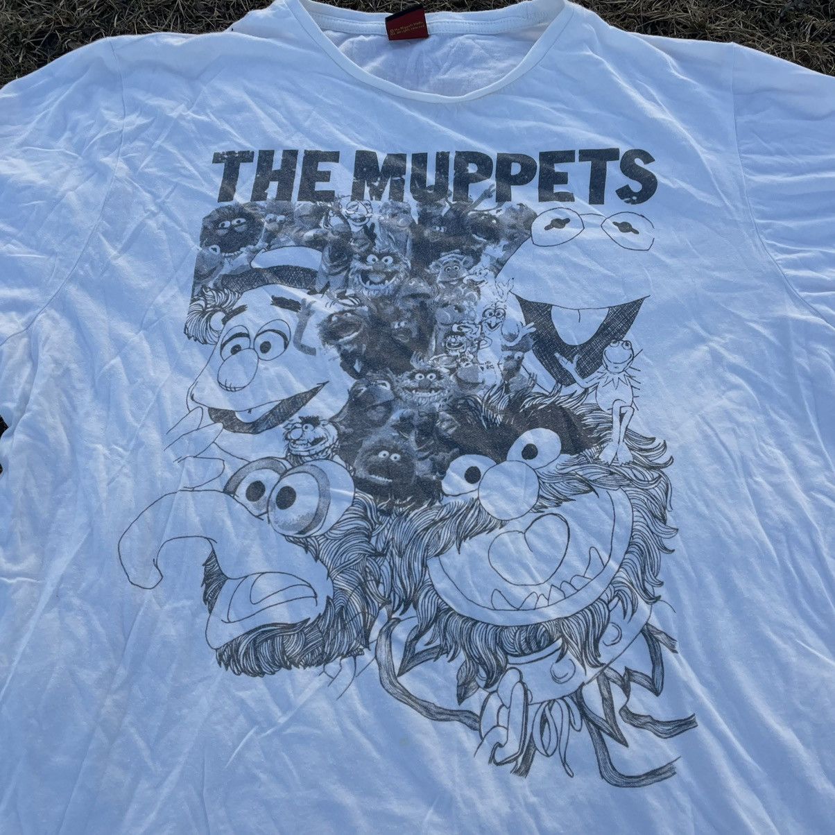 Vintage Vintage 90s Muppets Sun Faded Graphic Tee Streetwear Boxy L Size US L / EU 52-54 / 3 - 4 Thumbnail