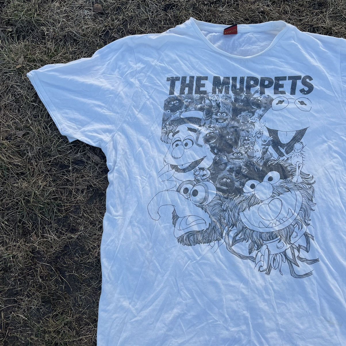 Vintage Vintage 90s Muppets Sun Faded Graphic Tee Streetwear Boxy L Size US L / EU 52-54 / 3 - 2 Thumbnail