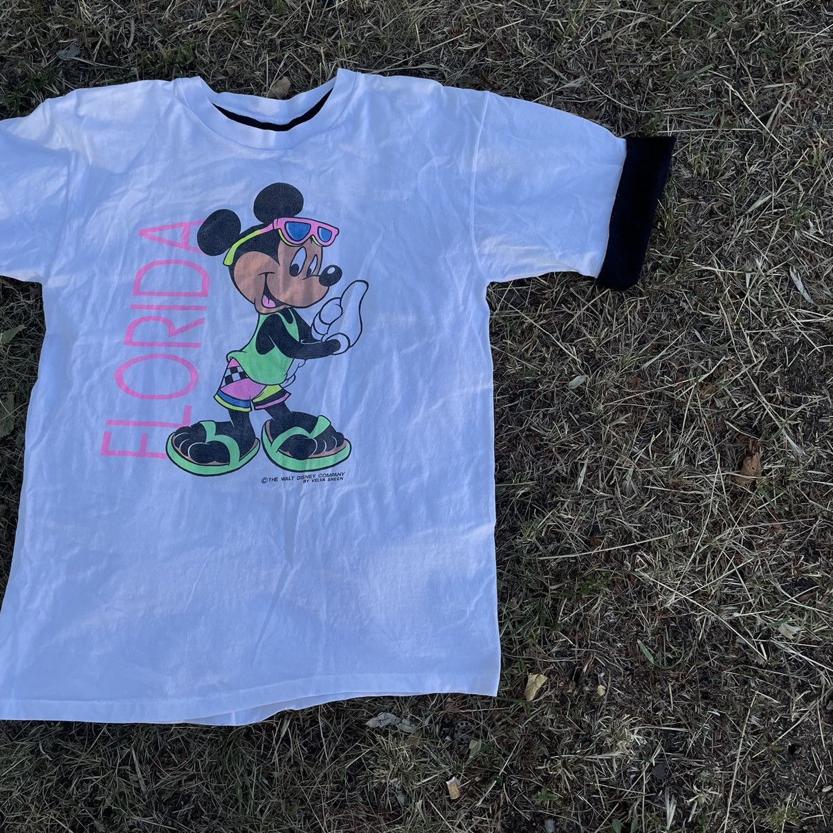 Vintage Vintage 90s Sun Faded Disney Mickey Mouse Graphic Tee XL Size US XL / EU 56 / 4 - 3 Thumbnail