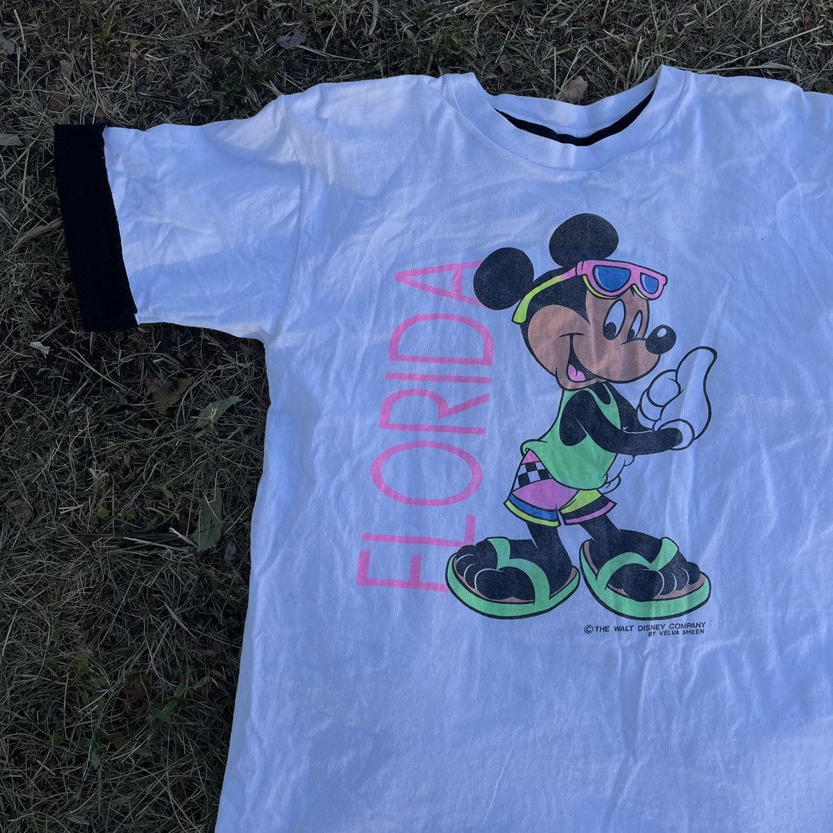 Vintage Vintage 90s Sun Faded Disney Mickey Mouse Graphic Tee XL Size US XL / EU 56 / 4 - 2 Thumbnail