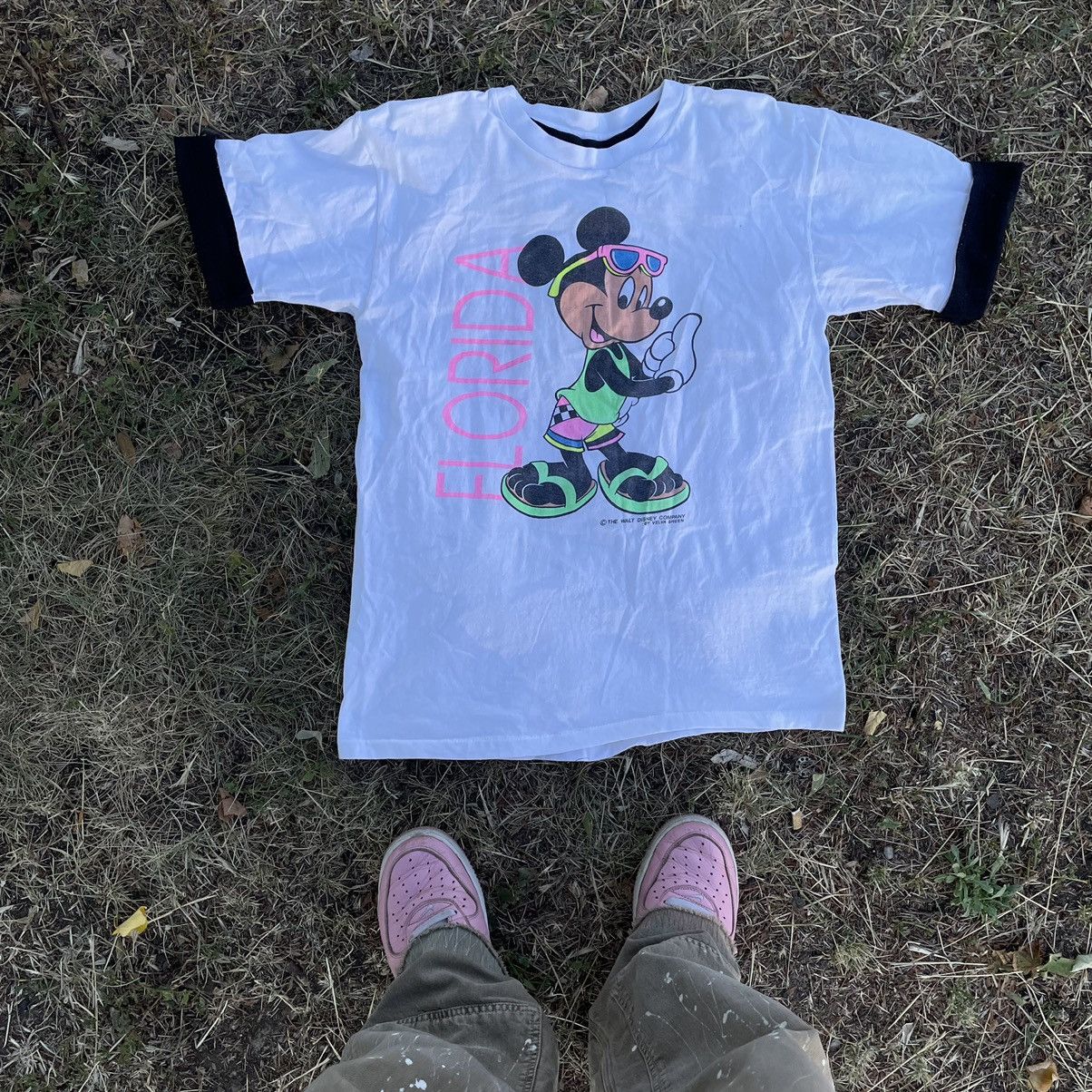 Vintage Vintage 90s Sun Faded Disney Mickey Mouse Graphic Tee XL Size US XL / EU 56 / 4 - 6 Thumbnail
