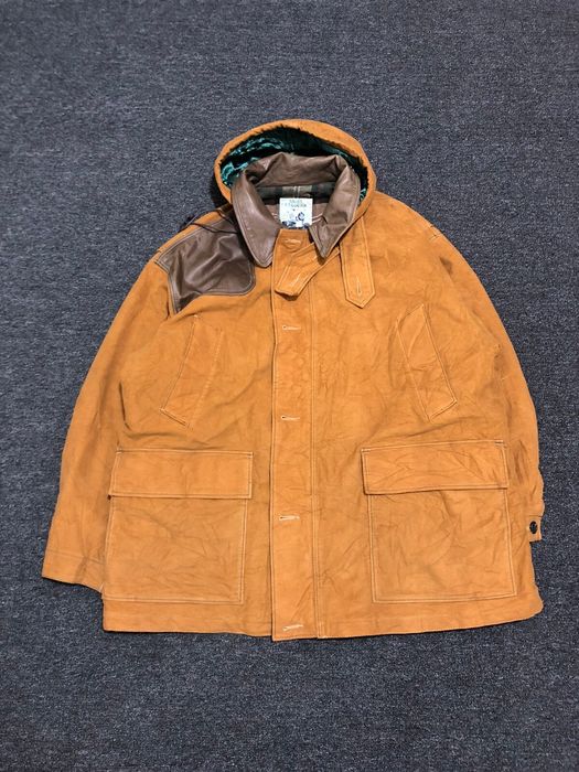 Nigel Cabourn Leather Patch Mountain Hooded Parka | Grailed