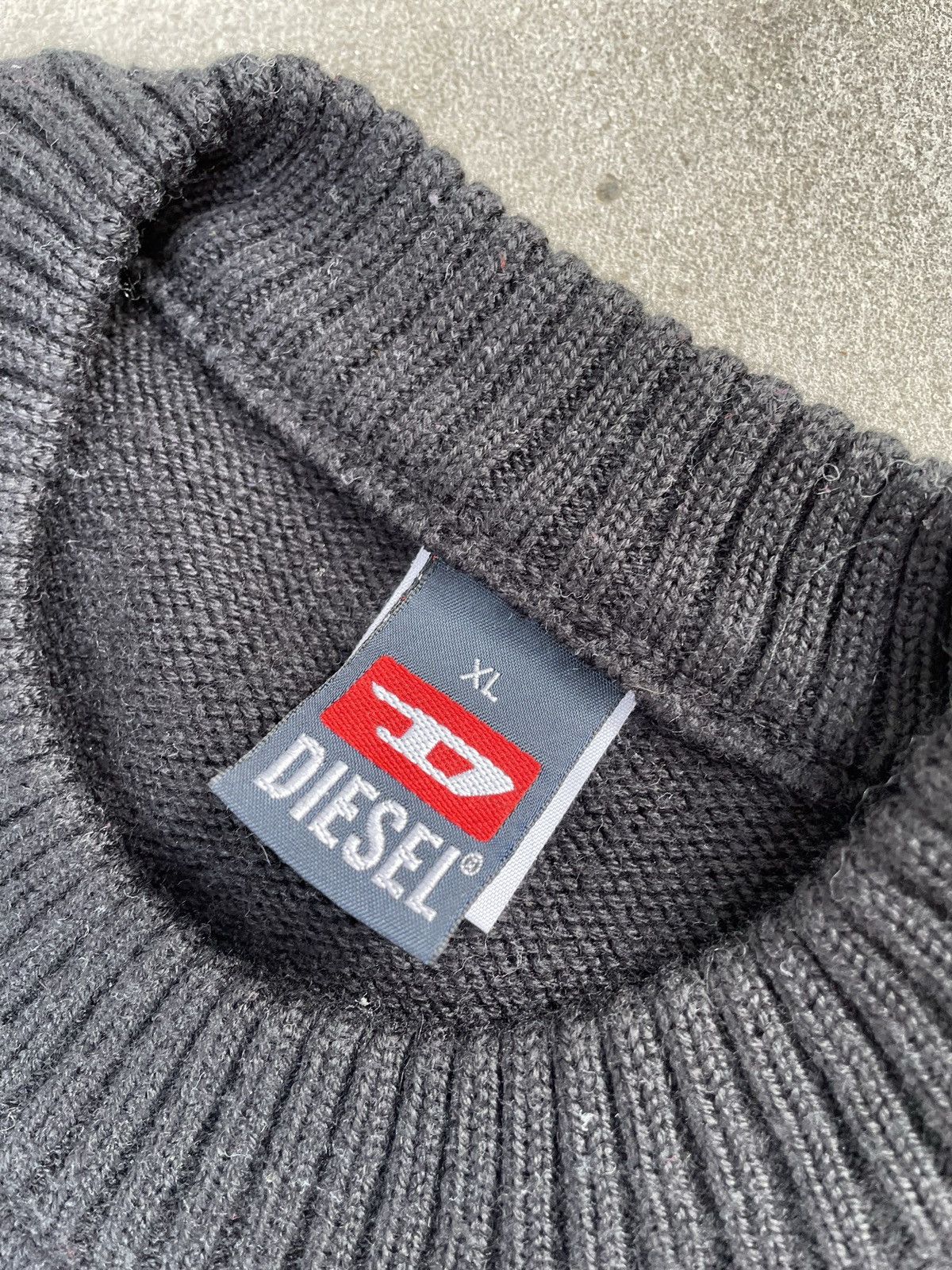 Diesel Vintage Diesel knitted sweater Lana wool / Acrylic knitwear Size US XL / EU 56 / 4 - 3 Thumbnail
