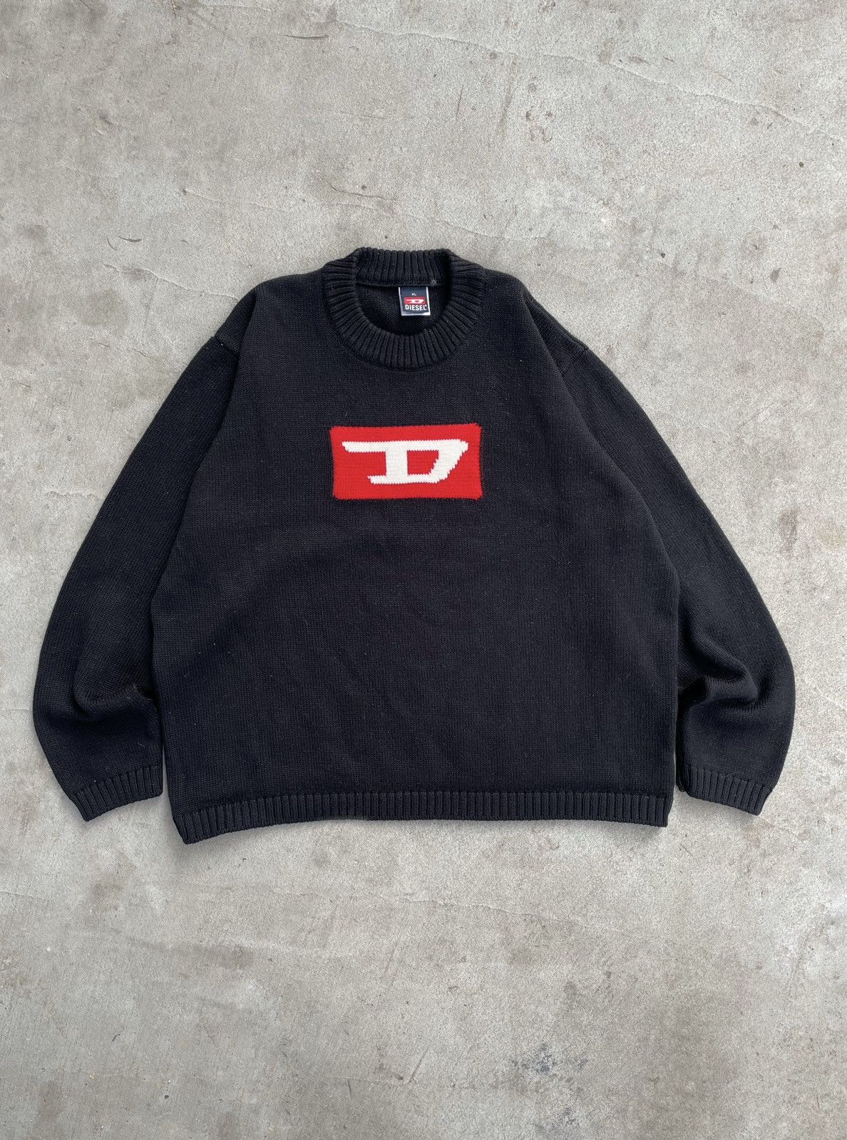 Diesel Vintage Diesel knitted sweater Lana wool / Acrylic knitwear Size US XL / EU 56 / 4 - 9 Thumbnail