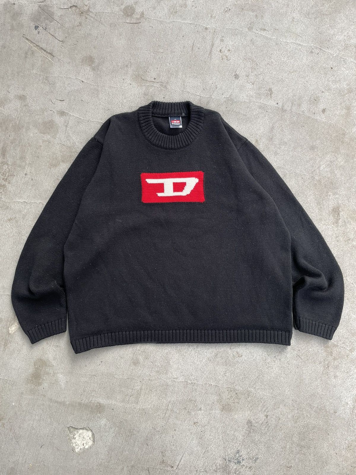 Diesel Vintage Diesel knitted sweater Lana wool / Acrylic knitwear Size US XL / EU 56 / 4 - 8 Thumbnail