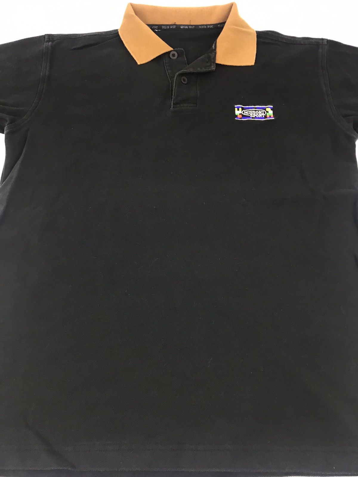 Missoni Vintage Missoni Sport Embroidery Logo Polo Tee T-shirt Size US M / EU 48-50 / 2 - 4 Thumbnail