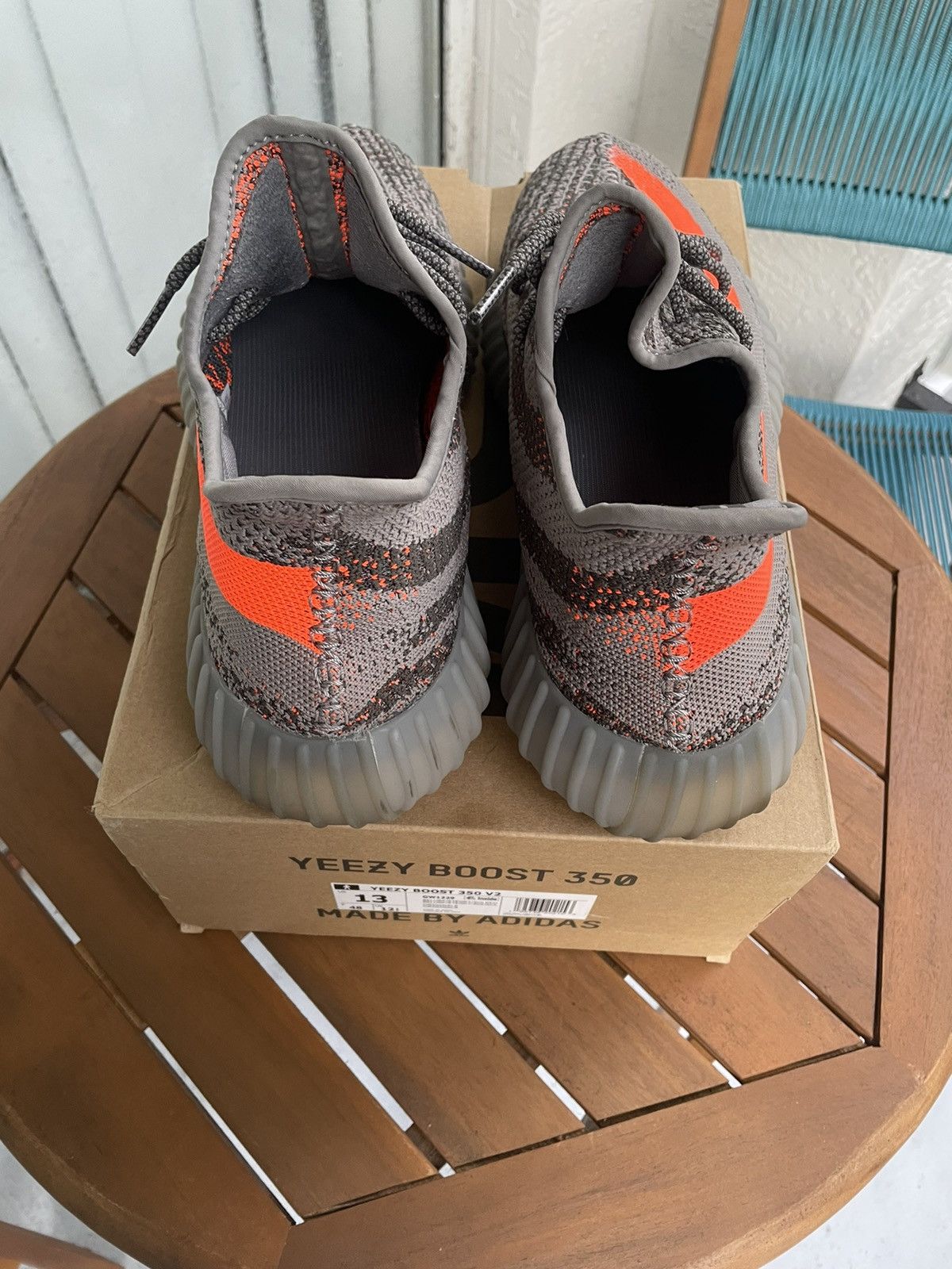 Adidas Adidas Yeezy 350 V2 Beluga Reflective Size US 13 / EU 46 - 4 Thumbnail