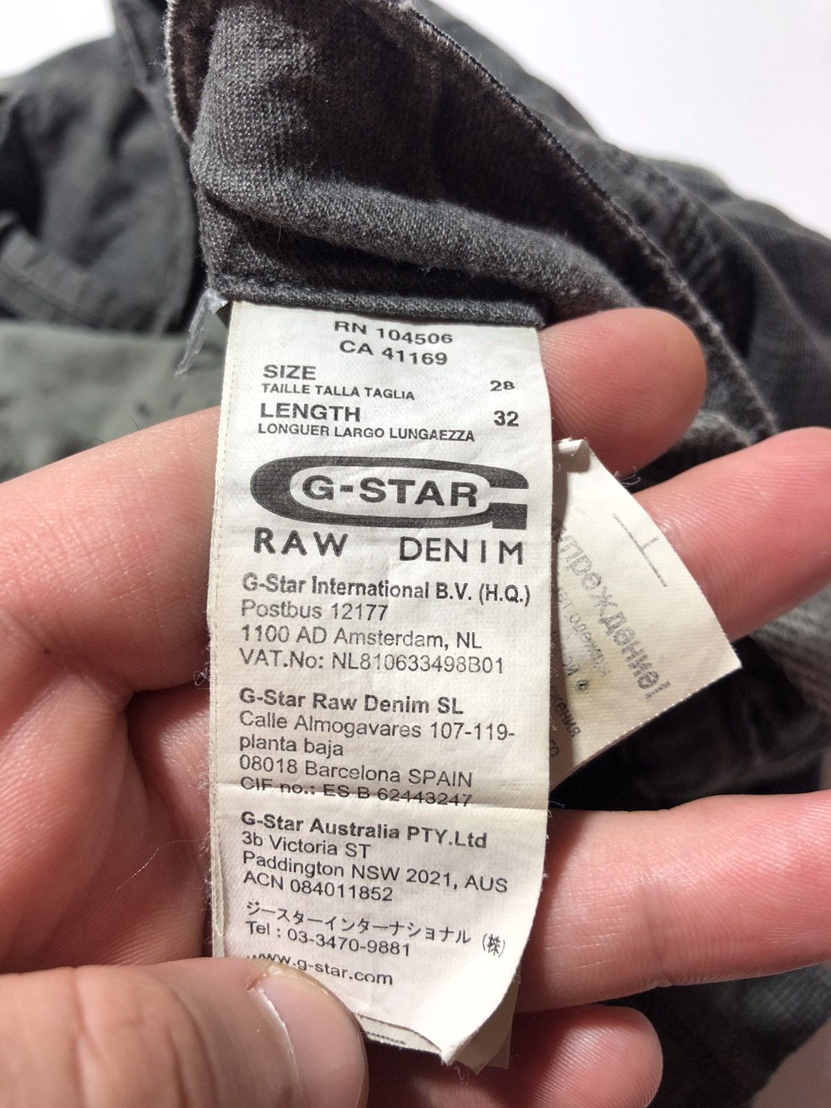 G-Star G Star RAW Cargo Pants Size US 28 / EU 44 - 16 Thumbnail
