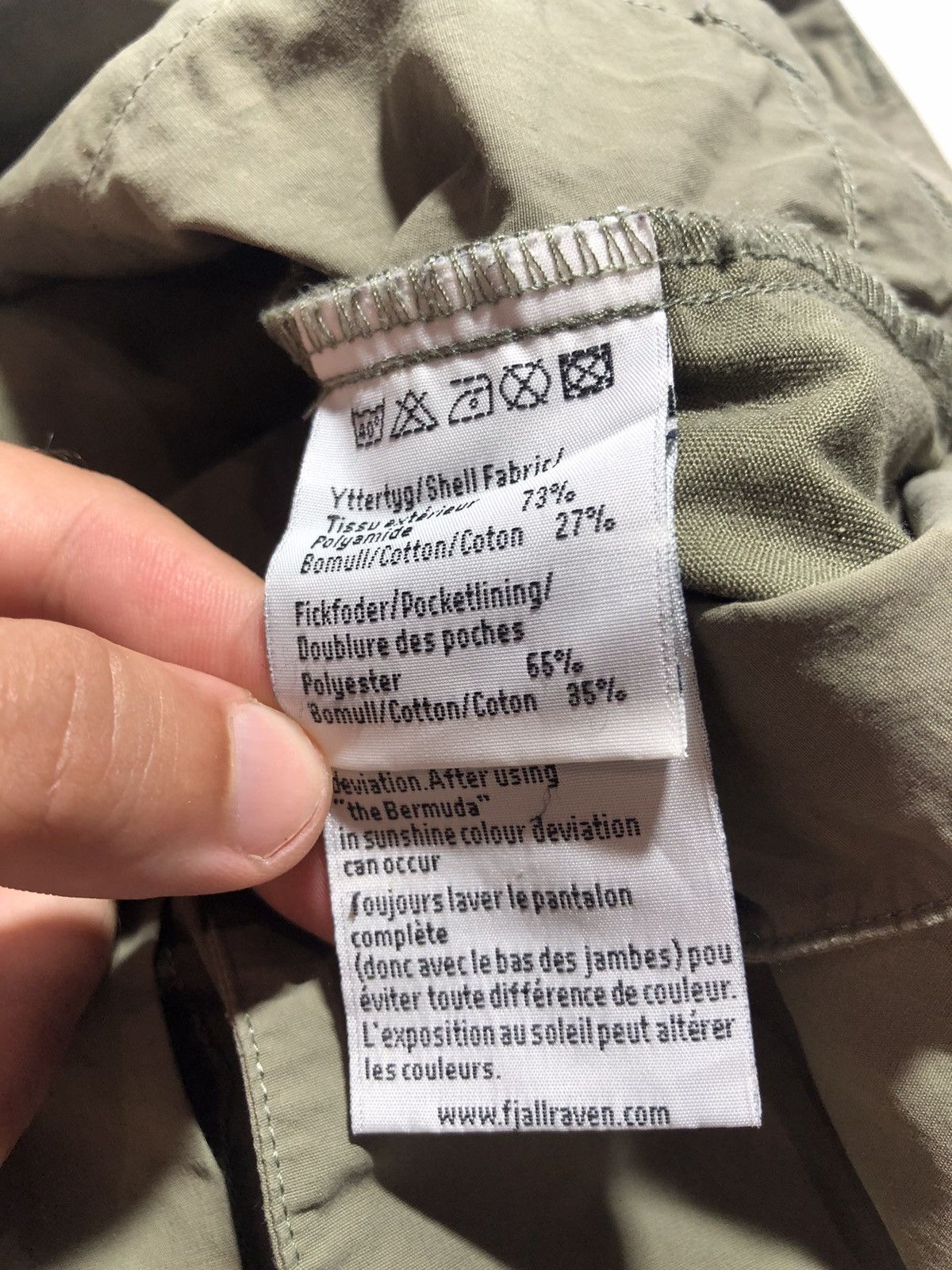 Fjallraven Vintage Fjallraven Cargo Pants-Shorts Size US 34 / EU 50 - 11 Thumbnail