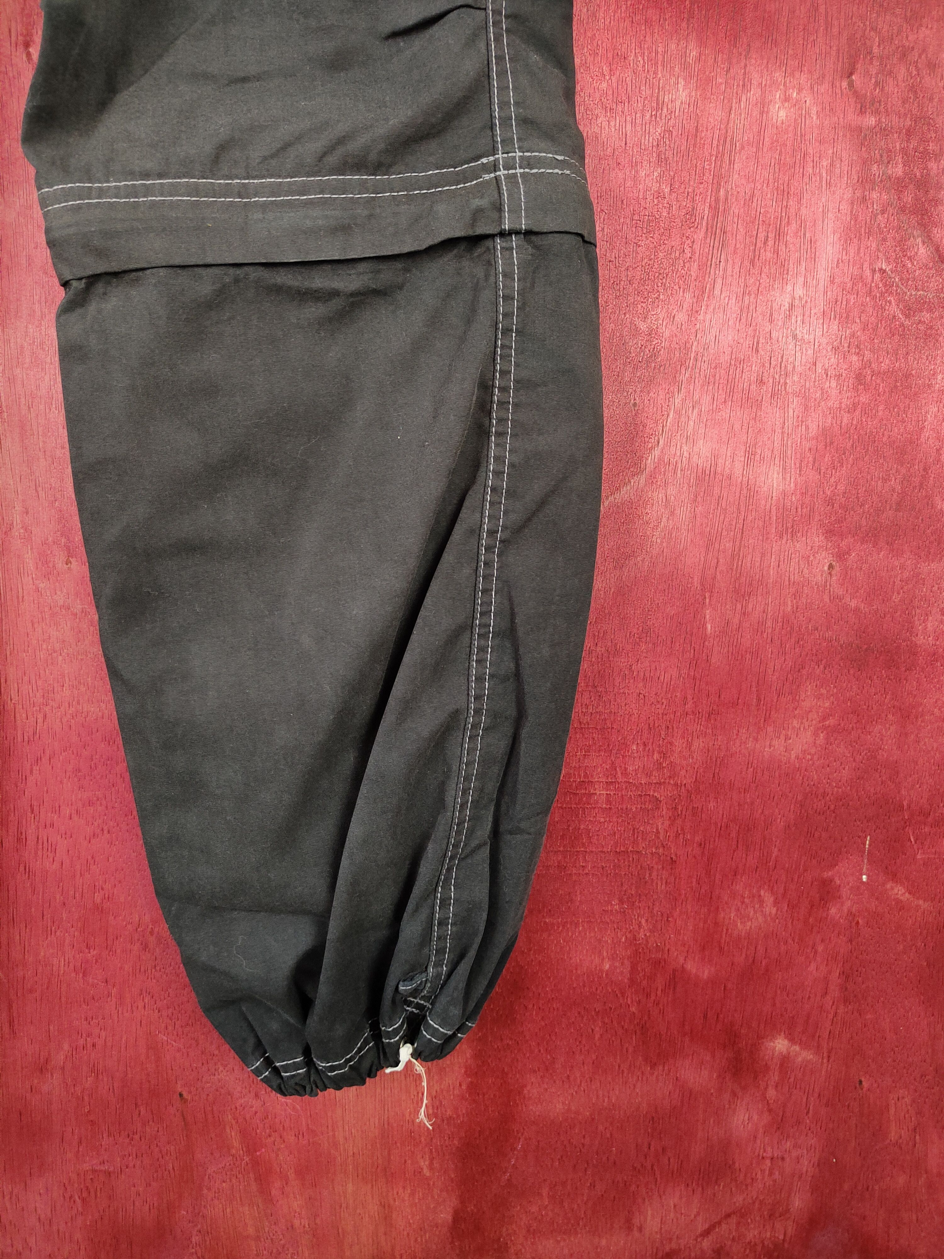 Japanese Brand × Vintage Japanese Brand Black Multi Pocket Tactical Cargo Pants #S552 Size US 29 - 7 Thumbnail