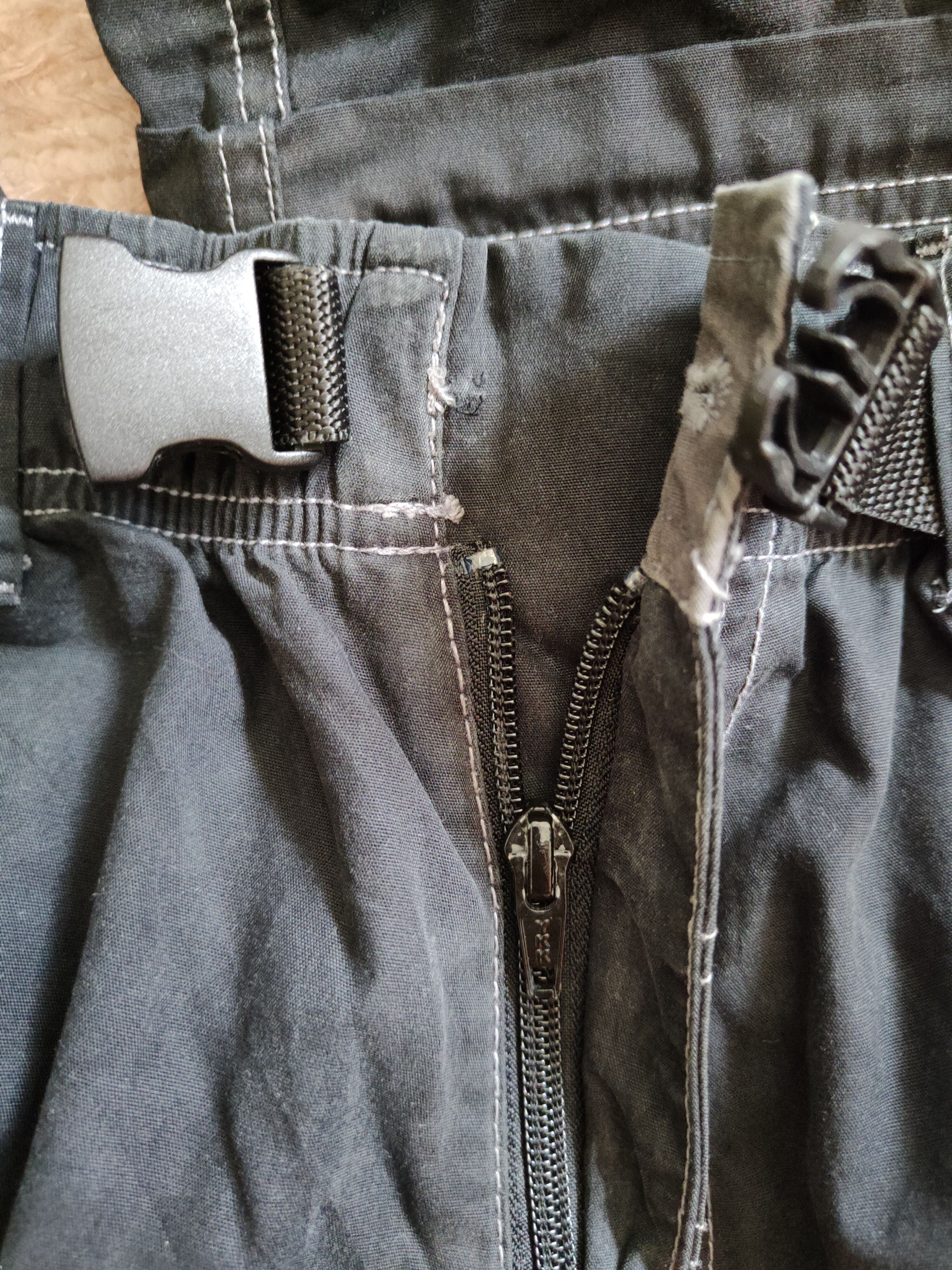 Japanese Brand × Vintage Japanese Brand Black Multi Pocket Tactical Cargo Pants #S552 Size US 29 - 14 Thumbnail