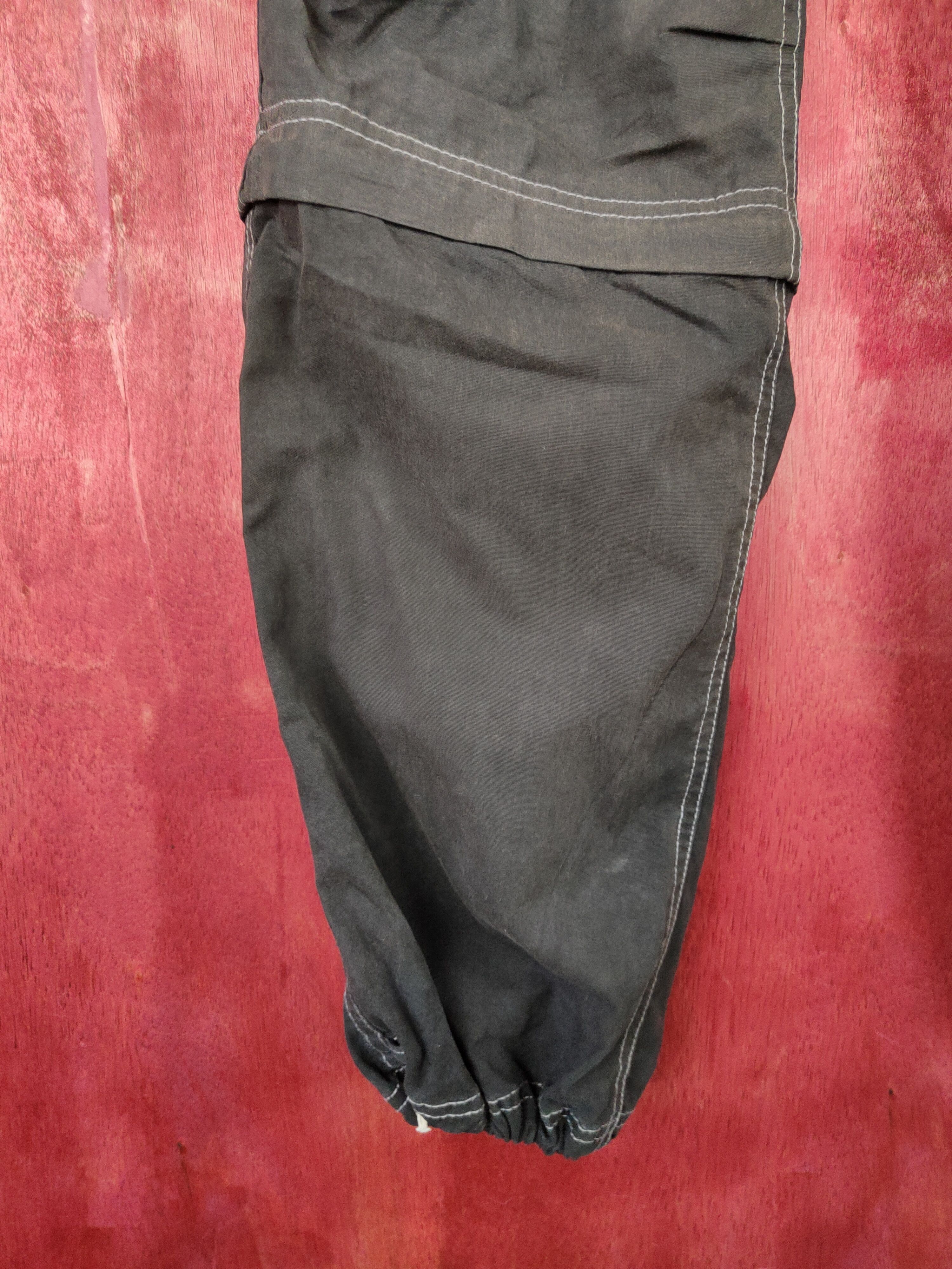 Japanese Brand × Vintage Japanese Brand Black Multi Pocket Tactical Cargo Pants #S552 Size US 29 - 4 Thumbnail