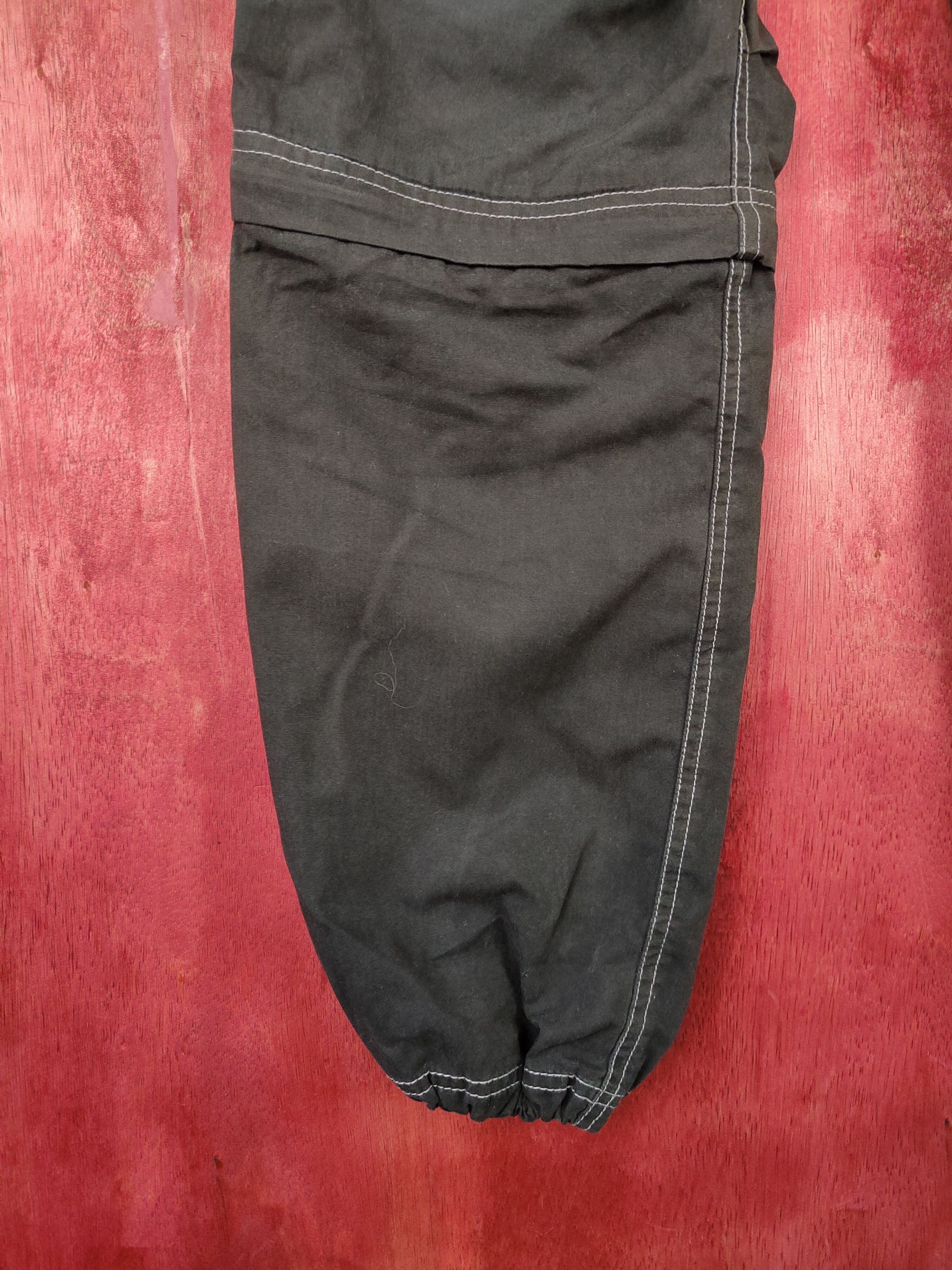 Japanese Brand × Vintage Japanese Brand Black Multi Pocket Tactical Cargo Pants #S552 Size US 29 - 11 Thumbnail