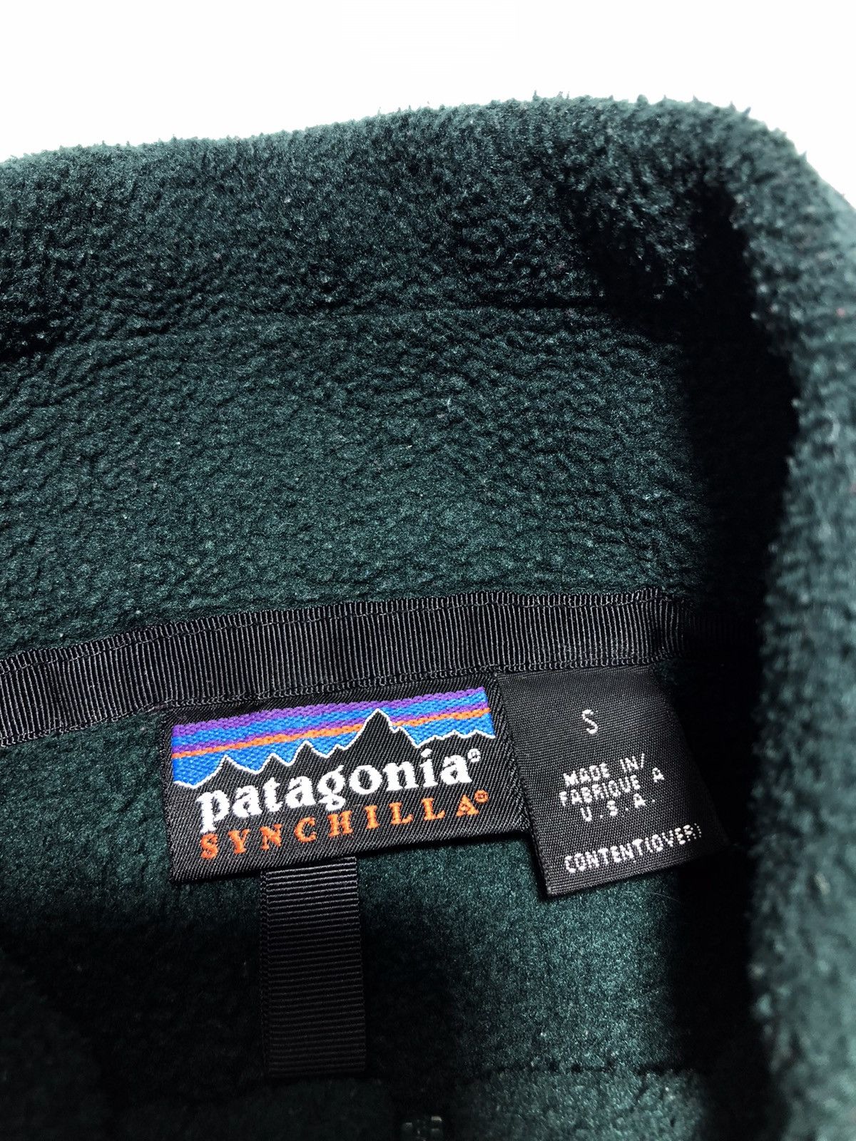 Patagonia Patagonia Vintage Zip Fleece Made in Usa Size US S / EU 44-46 / 1 - 9 Thumbnail
